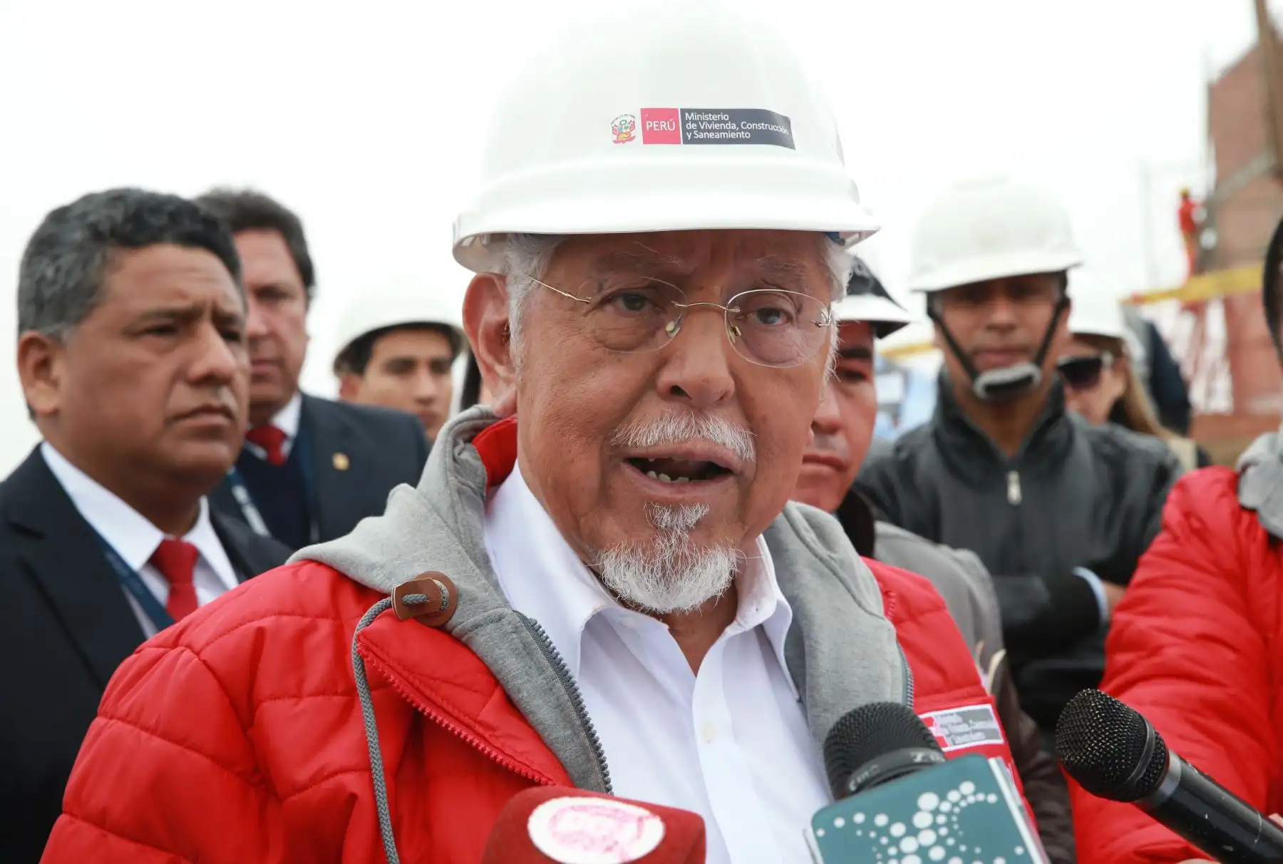 Ministro de Vivienda, Construcción y Saneamiento, Javier Piqué. ANDINA/Norman Córdova