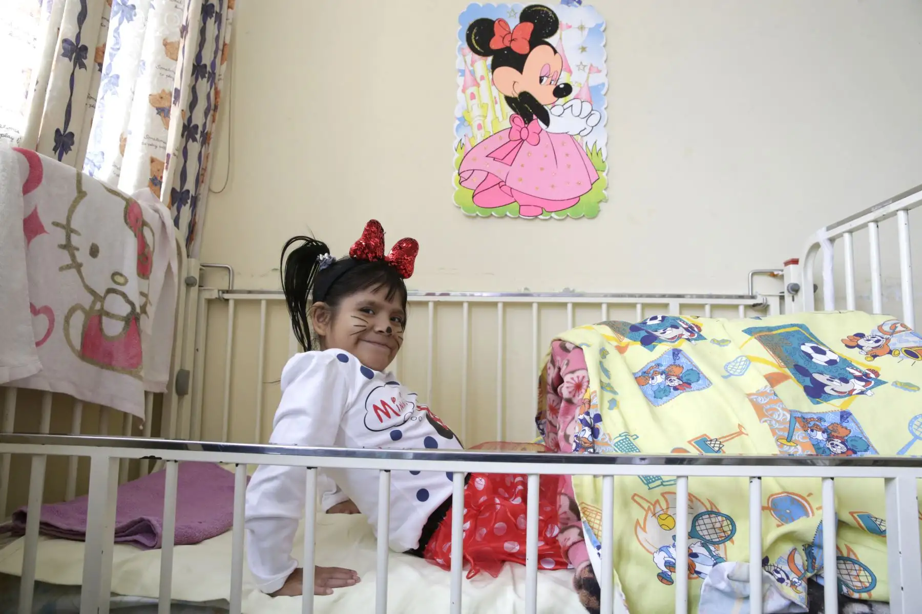 Los pequeños internos del Hospital del niño tienen una atención de calidad y calidez que ellos reconocen y agradecen. Foto: ANDINA/Melina Mejía