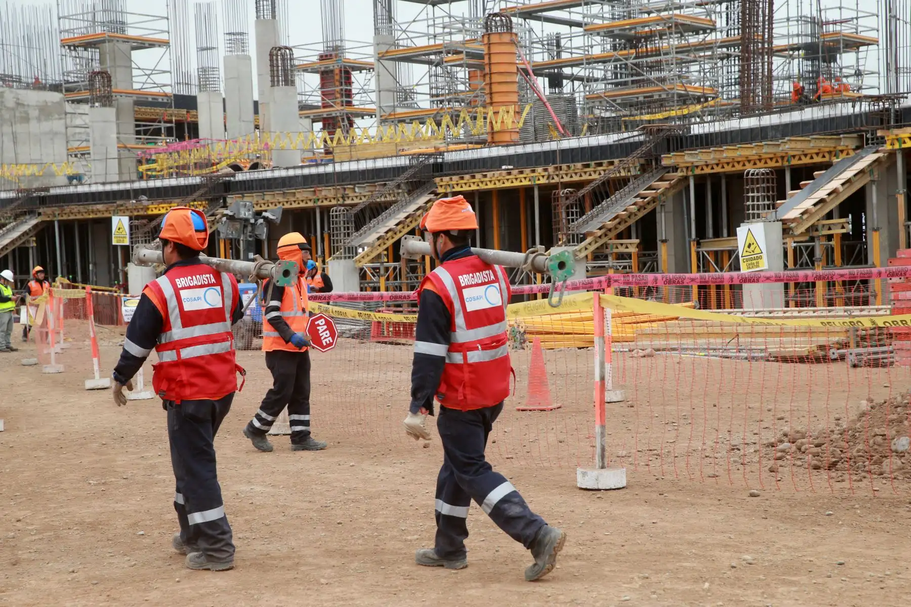 Avances de las obras  en las diferentes áreas de la Videna para los juegos Panamericanos y Parapanamericanos Lima 2019. Foto: ANDINA/Norman Córdova