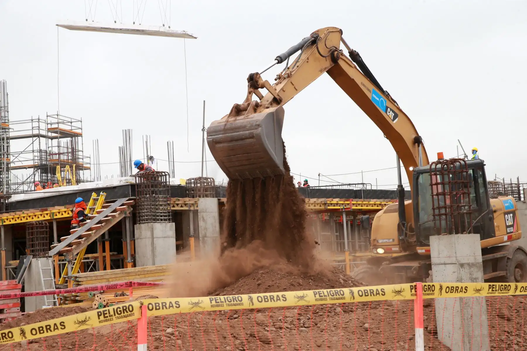 Avances de las obras  en las diferentes áreas de la Videna para los juegos Panamericanos y Parapanamericanos Lima 2019. Foto: ANDINA/Norman Córdova