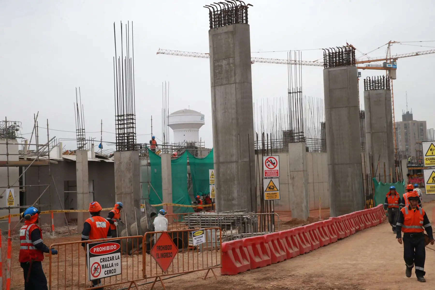 Avances de las obras  en las diferentes áreas de la Videna para los juegos Panamericanos y Parapanamericanos Lima 2019. Foto: ANDINA/Norman Córdova