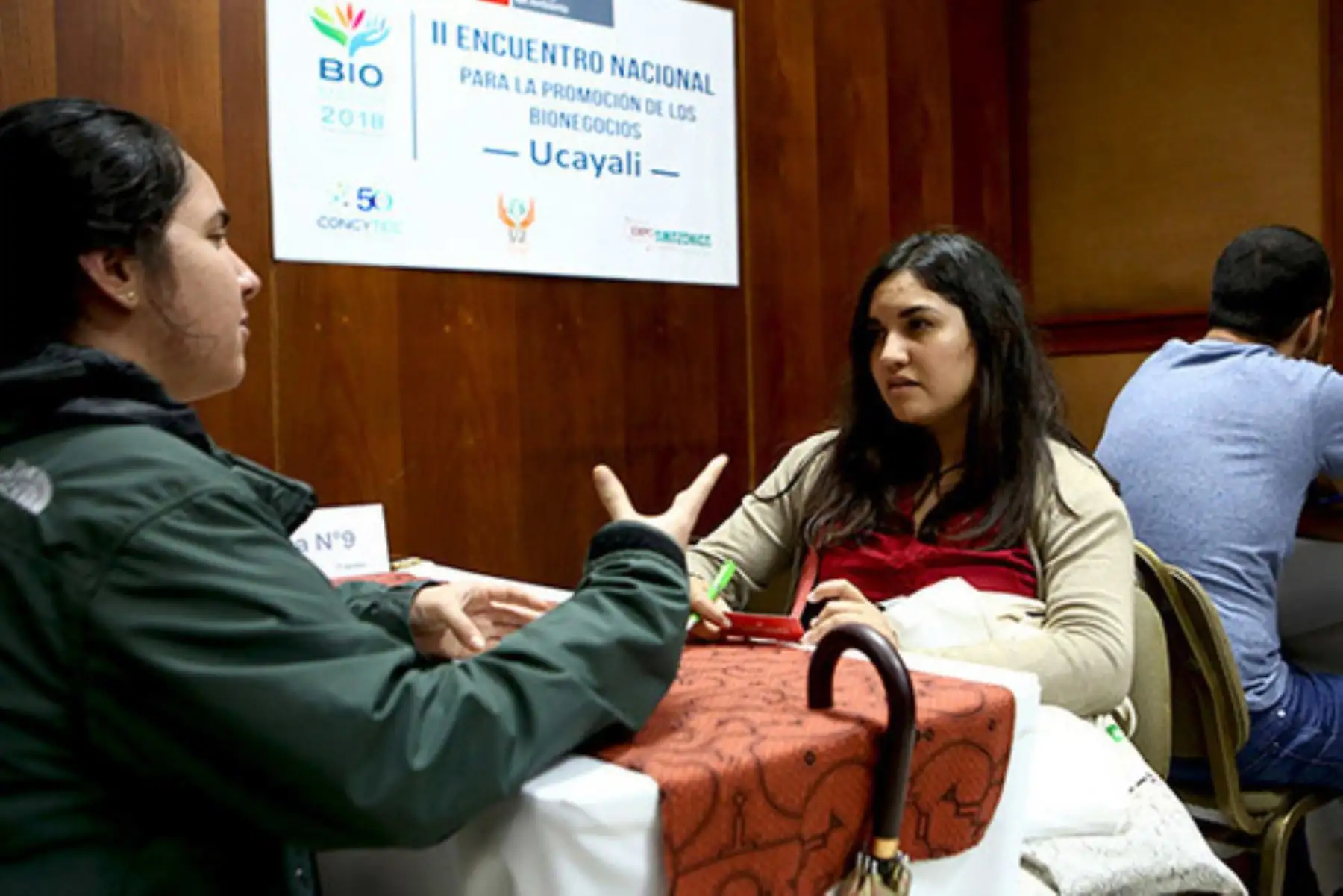 Un total de 36 interacciones, entre empresarios emprendedores e investigadores dedicados al campo de la biodiversidad amazónica, se concretaron durante la reciente edición del BioMatch desarrollado en el marco de la Expo Amazónica 2018, que se realizó del 9 al 12 de agosto en Pucallpa, región Ucayali.