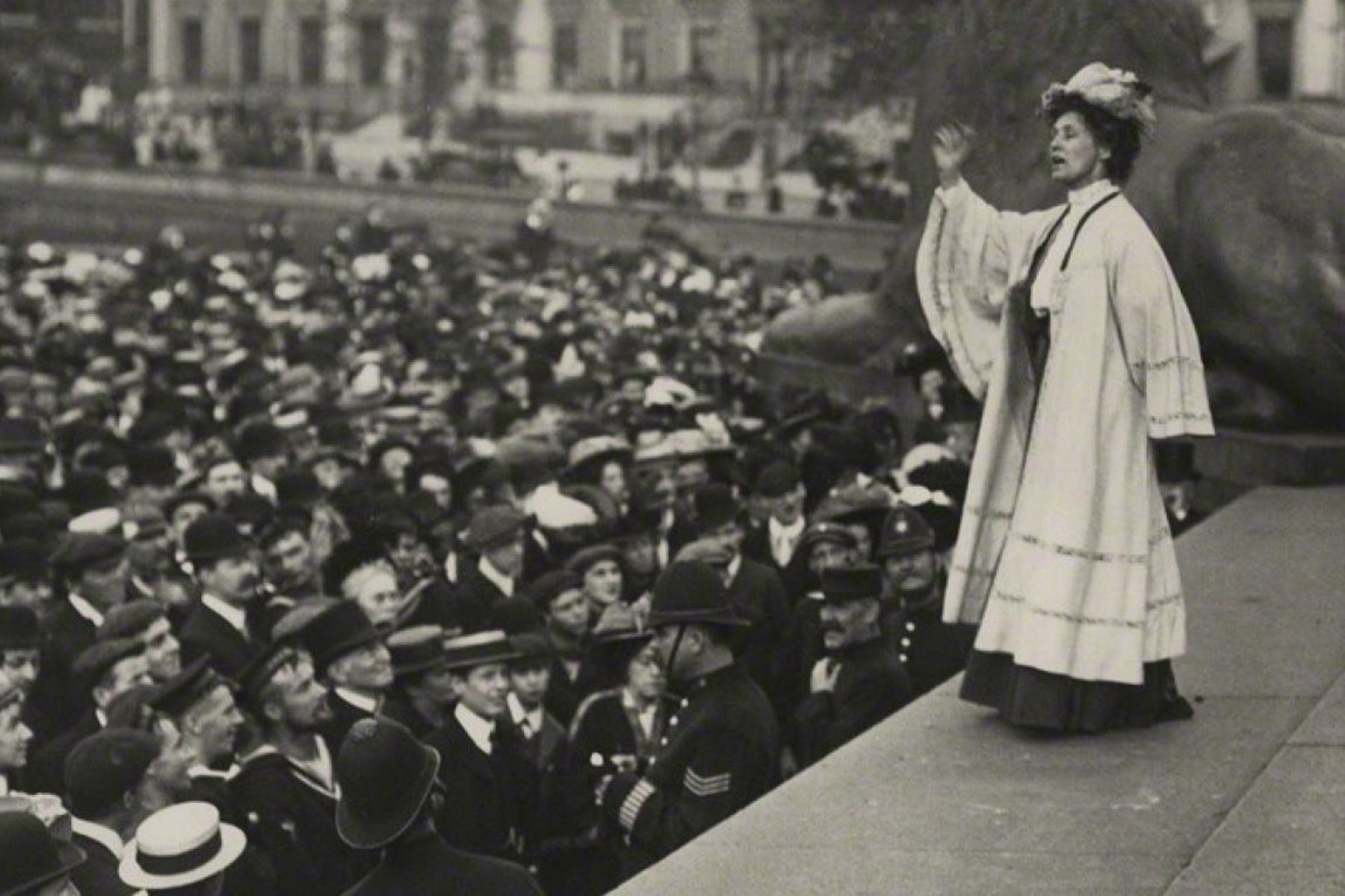 Emmeline Pankhurst luchó por el voto parlamentario para las mujeres en el Reino Unido Foto: INTERNET/Medios
