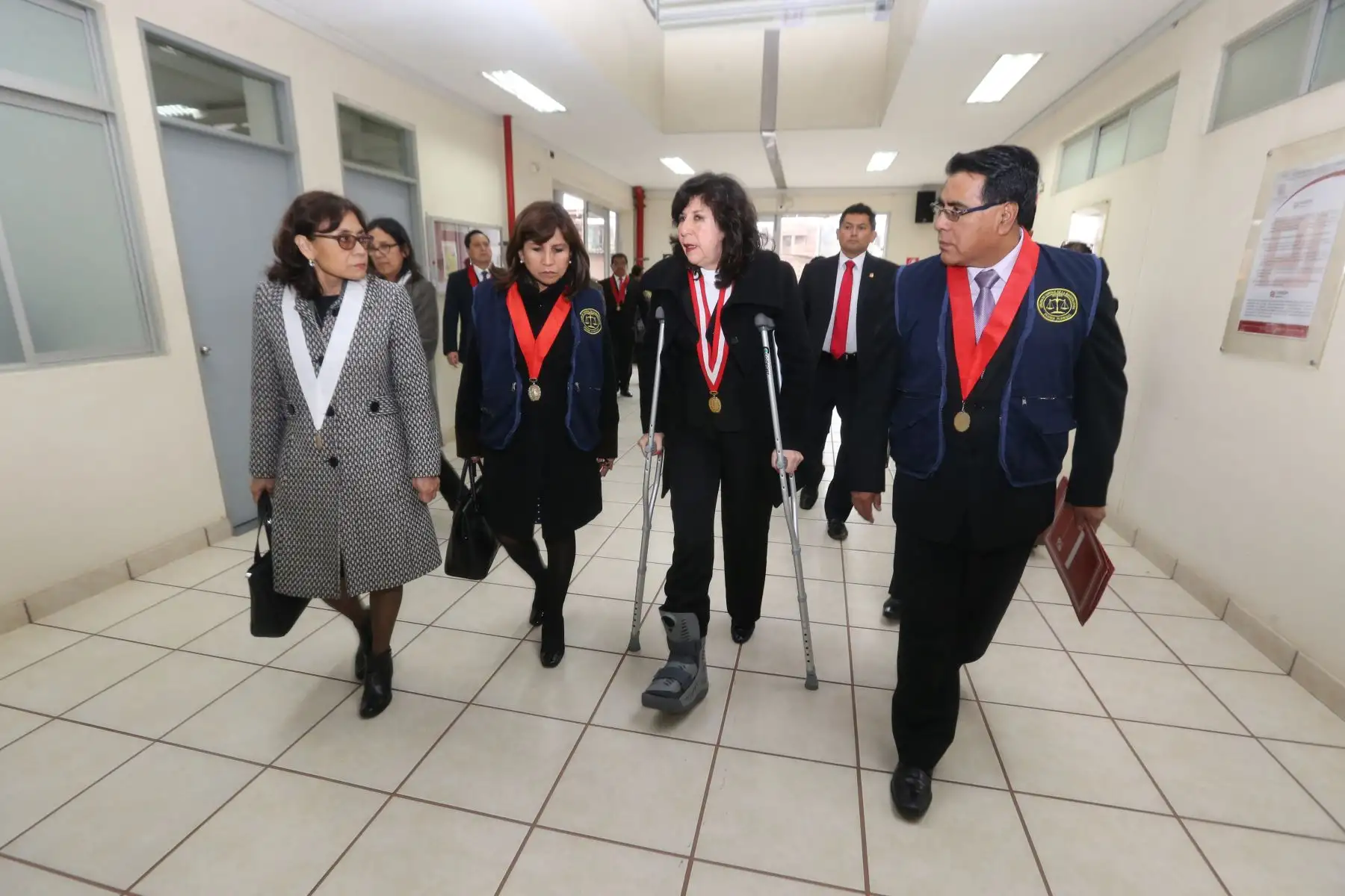 Se oficializó la designación de la jueza suprema Janet Tello Gilardi como la encargada de la comisión para evaluar la situación de la corte de Lima Sur.Foto: ANDINA/Poder Judicial