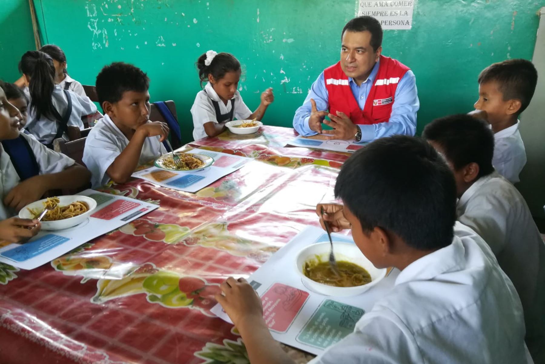 Midis y Gobierno Regional de Ucayali unen esfuerzos para reducir anemia infantil en la región Ucayali. ANDINA/Difusión