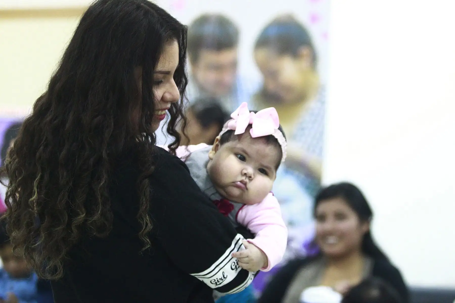 El Instituto Nacional Materno Perinatal ( INMP) presenta el circuito de preparación de la gestante para la lactancia materna , en el marco de la Semana de la Lactancia Materna en el Perú.Foto: ANDINA/Eddy Ramos