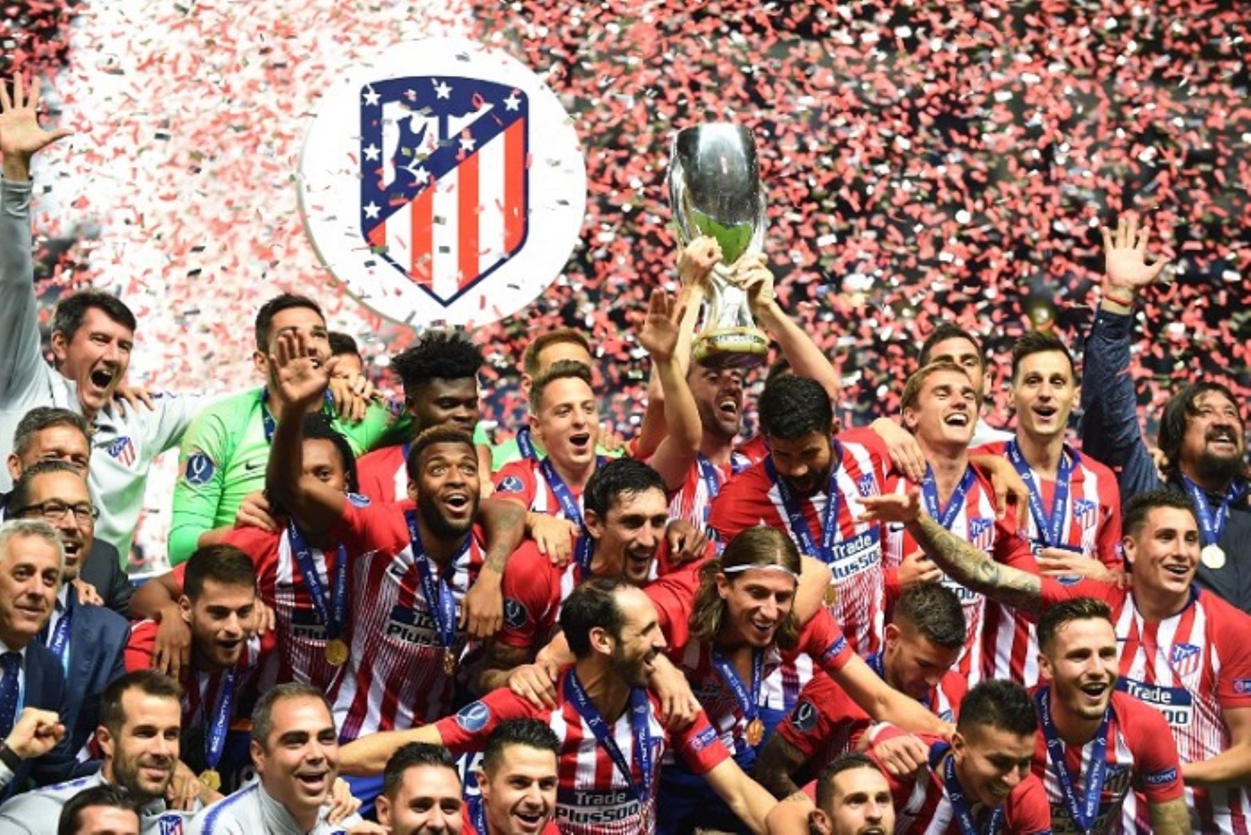 Atlético de Madrid se corona por tercera vez campeón de la Supercopa de Europa