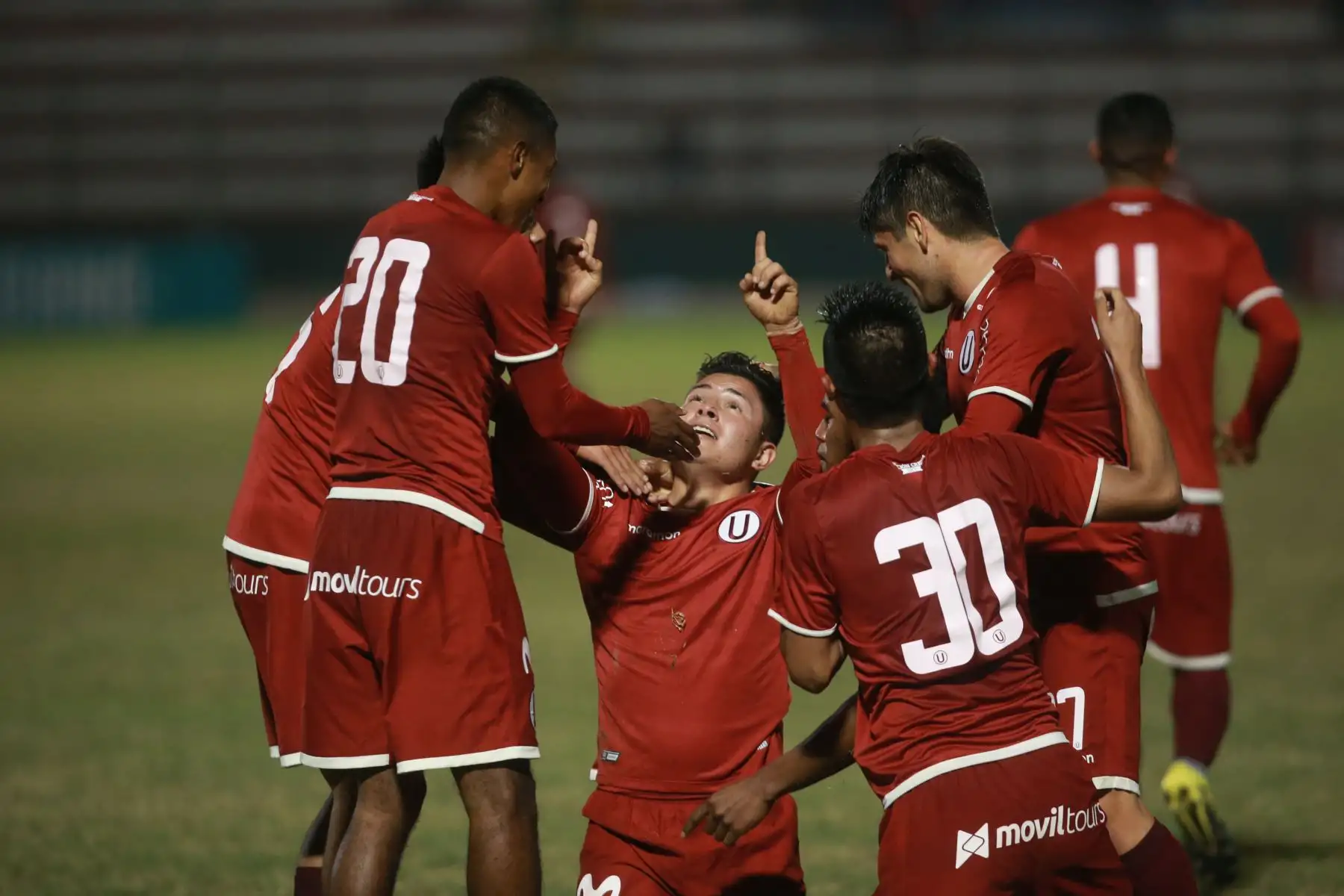 Universitario de Deportes gano a  Deportivo Municipal 2- 0, en el estadio Miguel Grau  del Callao. Foto: ANDINA/Jhony Laurente