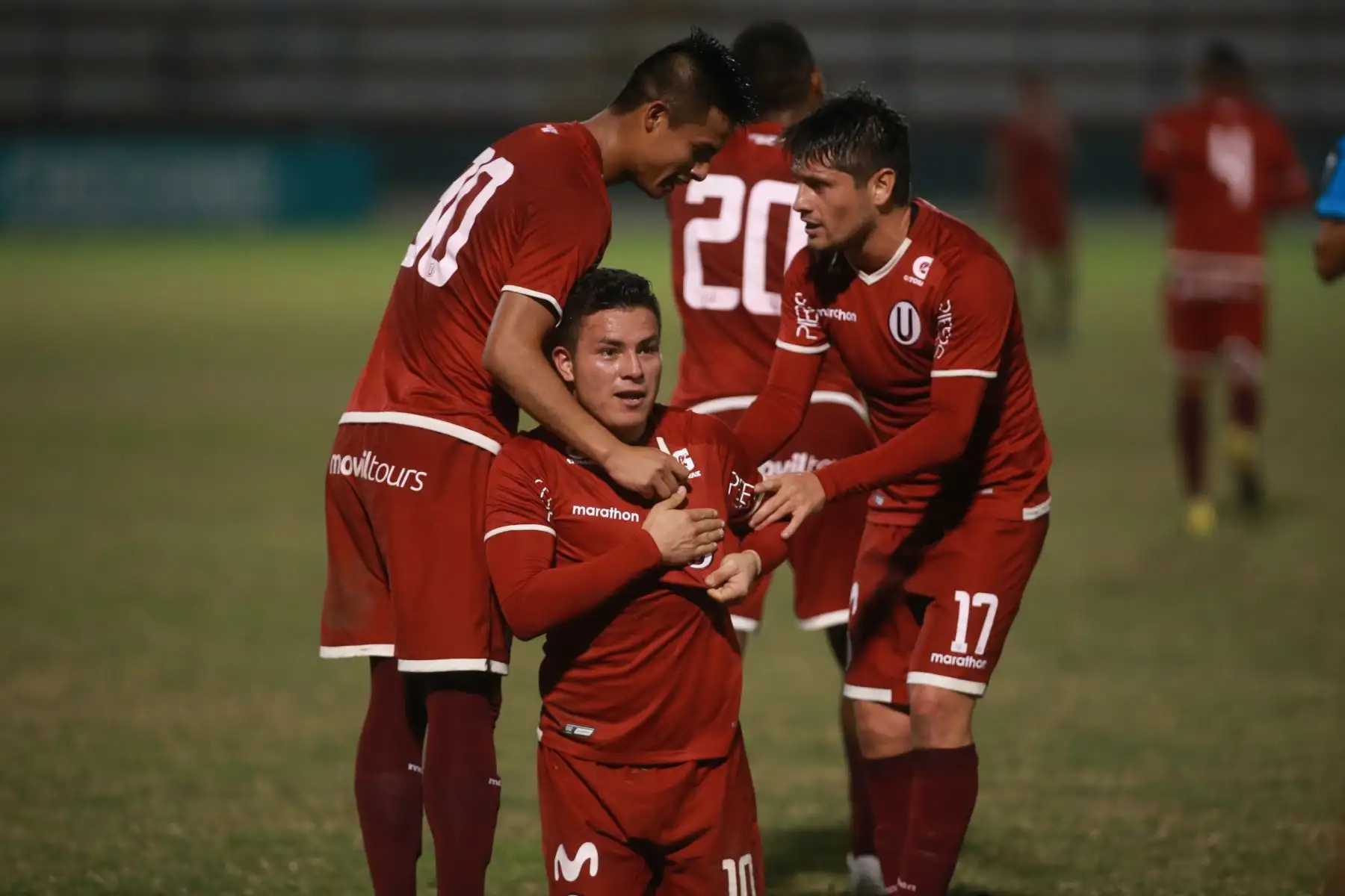 Universitario de Deportes gano a  Deportivo Municipal 2- 0, en el estadio Miguel Grau  del Callao. Foto: ANDINA/Jhony Laurente