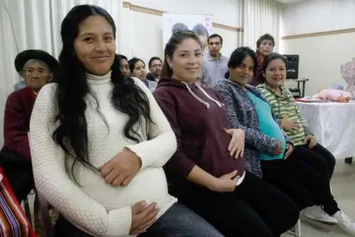Recomendaciones a las gestantes para el inicio de la lactancia materna. Foto: ANDINA/Difusión.