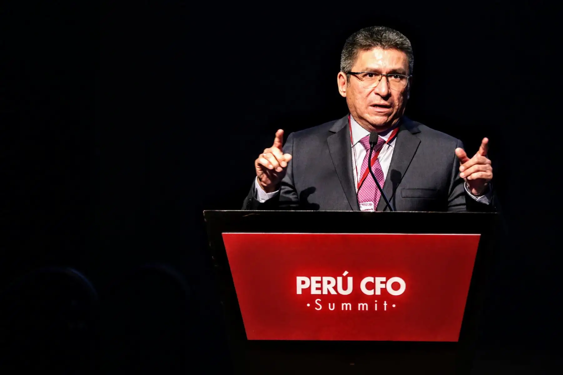 Viceministro de Economía, Hugo Perea. ANDINA/Luis Iparraguirre