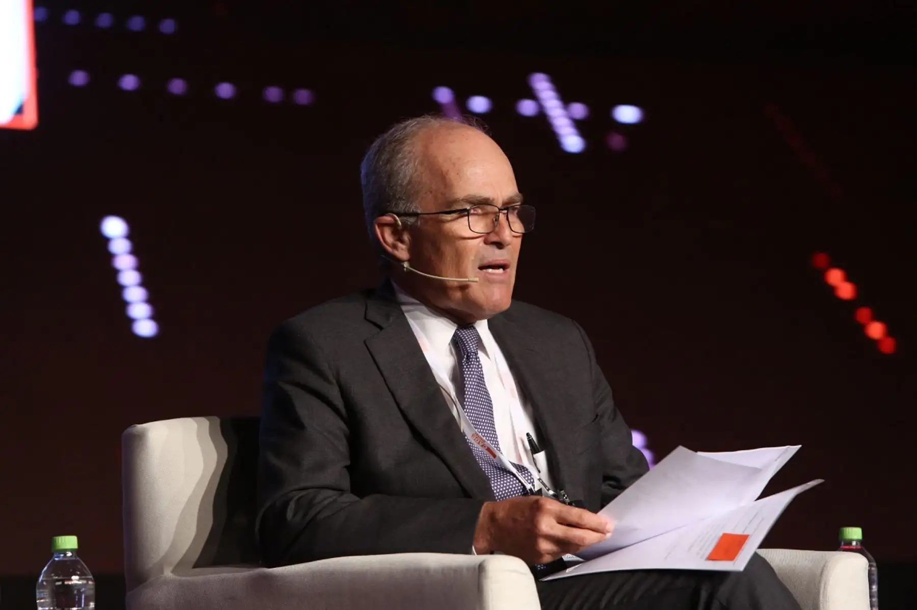Presidente de la Confiep, Roque Benavides en el CADE Digital 2018. Foto: Cortesía.