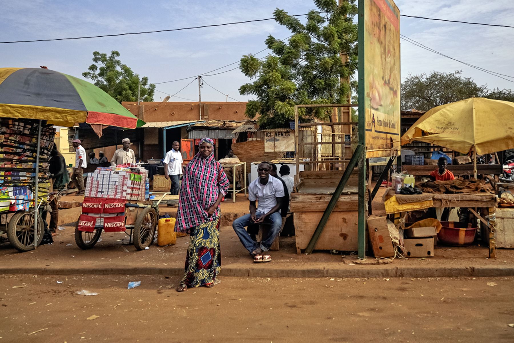 Niamey. Es la capital de Níger y la ciudad más grande de este país africano. Si bien su población es de solo un millón de habitantes, en solo diez años se incrementó en un 45%. Se estima que al 2100 alcanzará una población de 56 millones. Foto: Hughes-Photo Africa