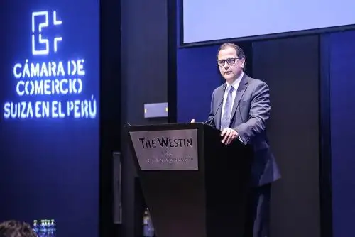 Ministro de Energía y Minas Francisco Ísmodes