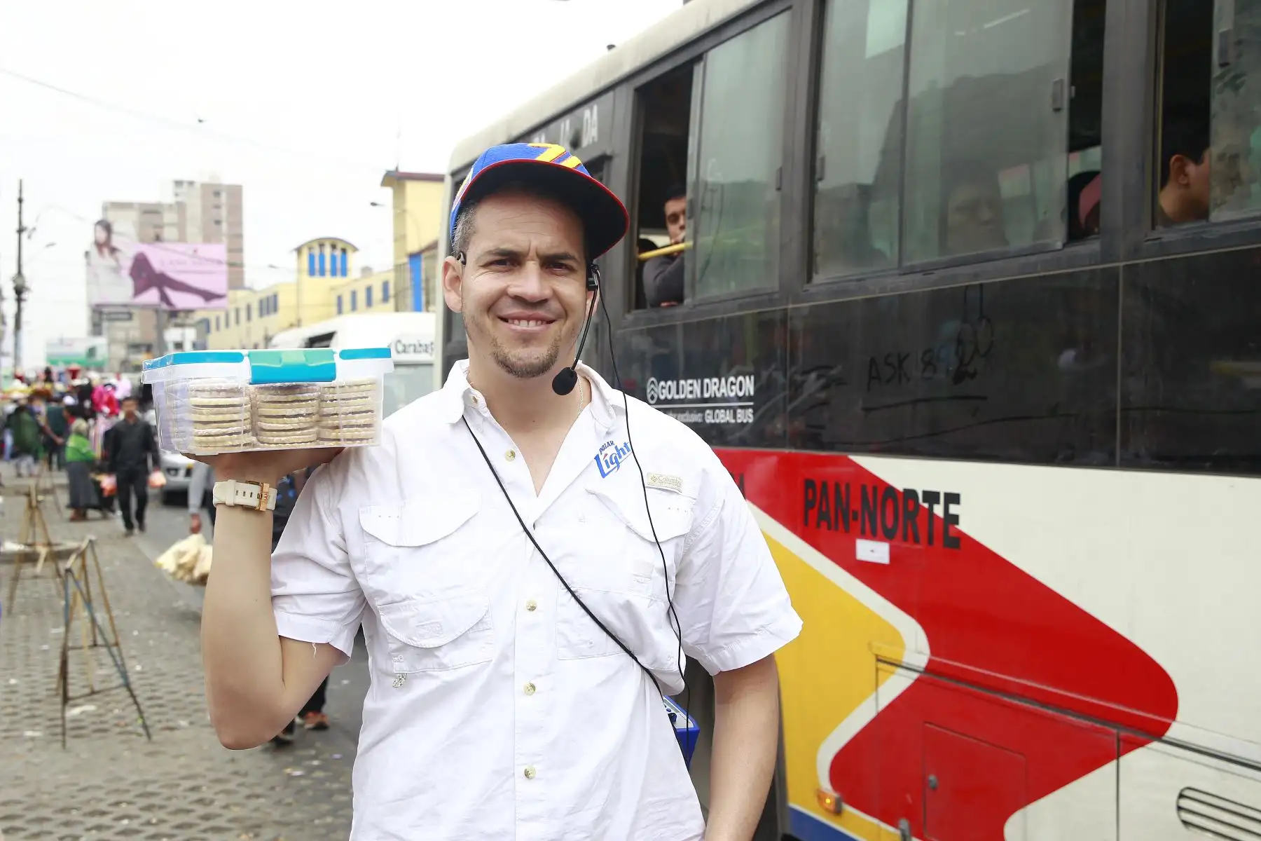 Ciudadano venezolano , Ericson Vera(38 años) opina sobre exigencia de pasaporte a sus compatriotas partir del 25 de agosto.Foto: ANDINA/Eddy Ramos