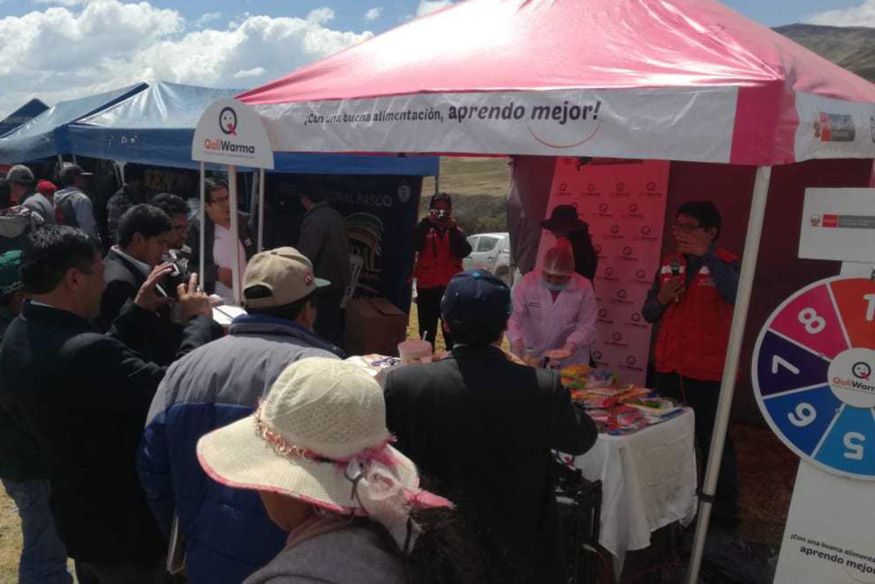 IV Caravana Multisectorial de Protección a la Familia Rural Andina, realizada por el Ministerio de Desarrollo de Inclusión Social (Midis) a través del Programa Nacional PAIS