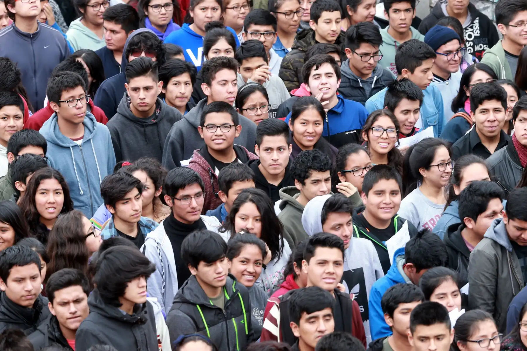 Simulacro Presencial Descentralizado 2018 en la Universidad de San Marcos . Foto: ANDINA/Norman Córdova