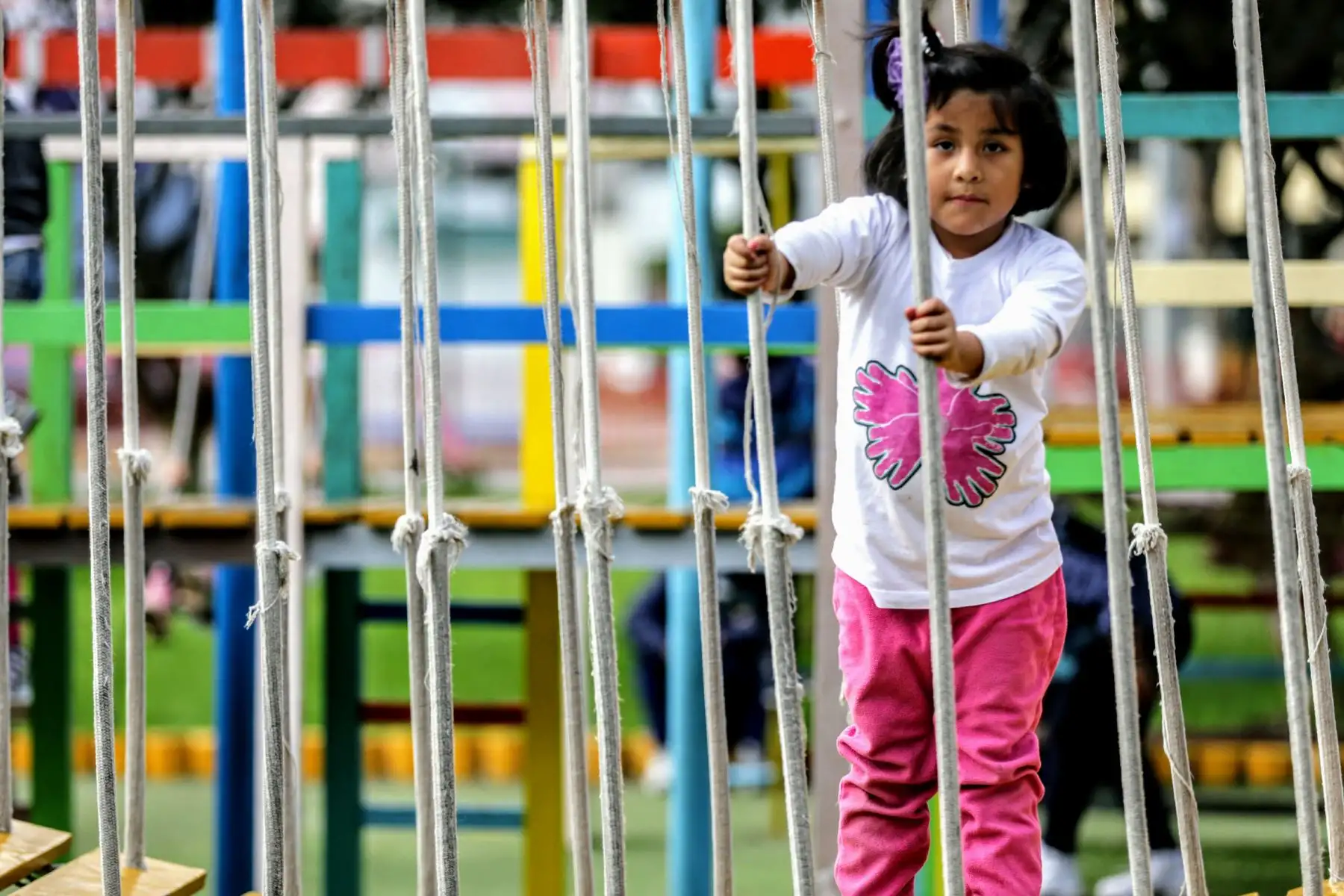 Familias asisten a los diversos parques de Lima para celebrar, junto con los pequeños de la casa, el día del niño. Foto: ANDINA/Luis Iparraguirre