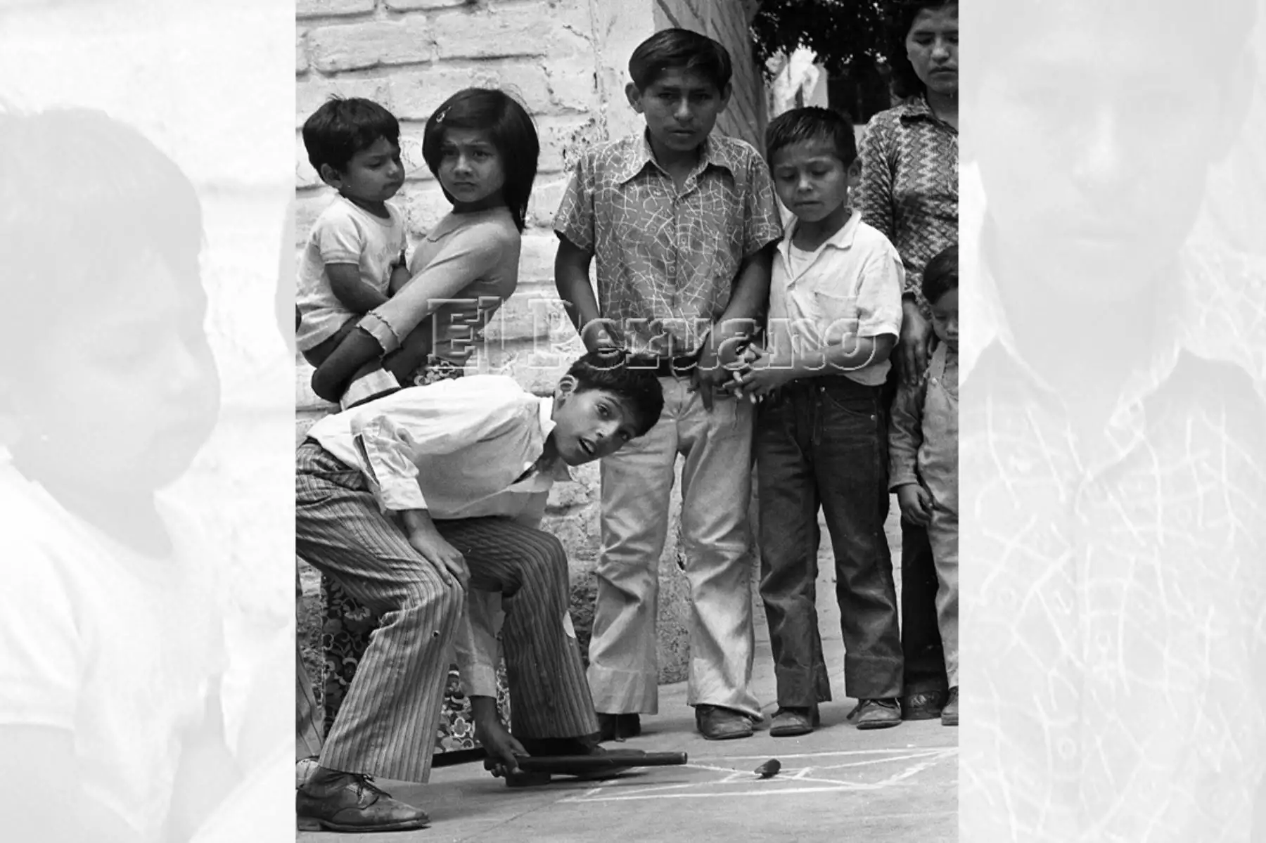 Palito chino o canga (1974). Foto:Archivo Histórico El Peruano