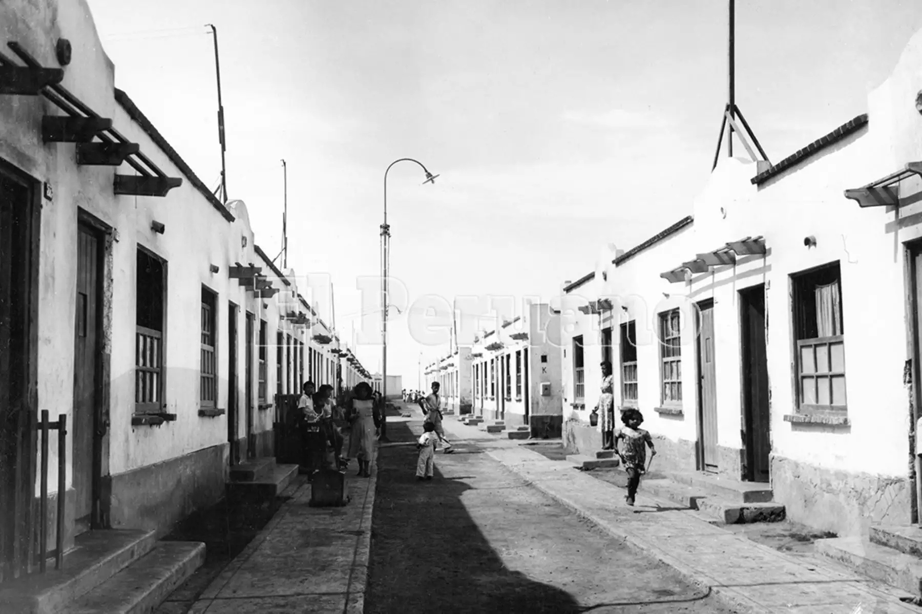 Barrio Obrero N° 5 en el cercado del Callao (1952). Foto: Archivo Histórico de EL PERUANO