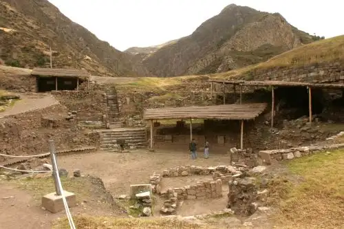 Ministerio de Cultura presenta hallazgo de muros, canales, corredores y utensilios en Chavín de Huántar. ANDINA/Archivo
