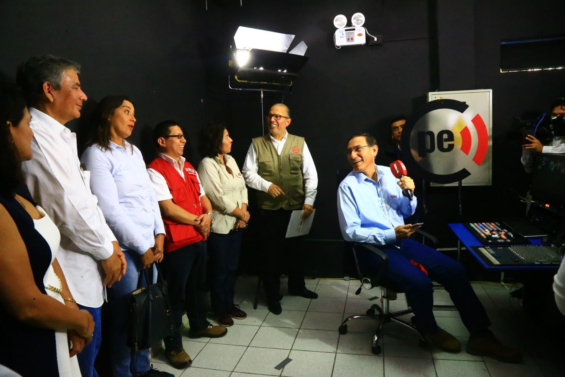 Presidente Martín Vizcarra participa de encendido de Televisión Digital Terrestre en Piura. ANDINA/Difusión