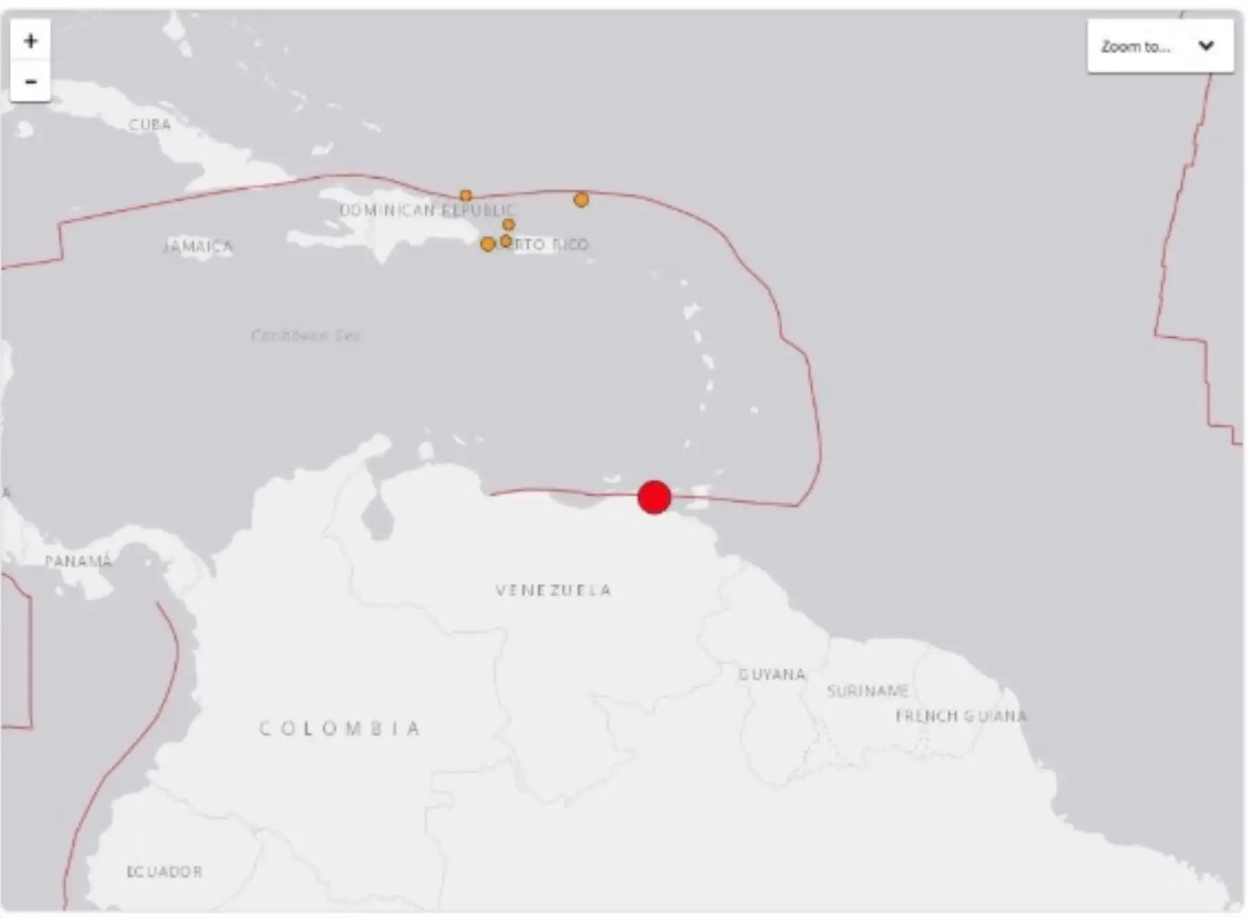Terremoto en Venezuela