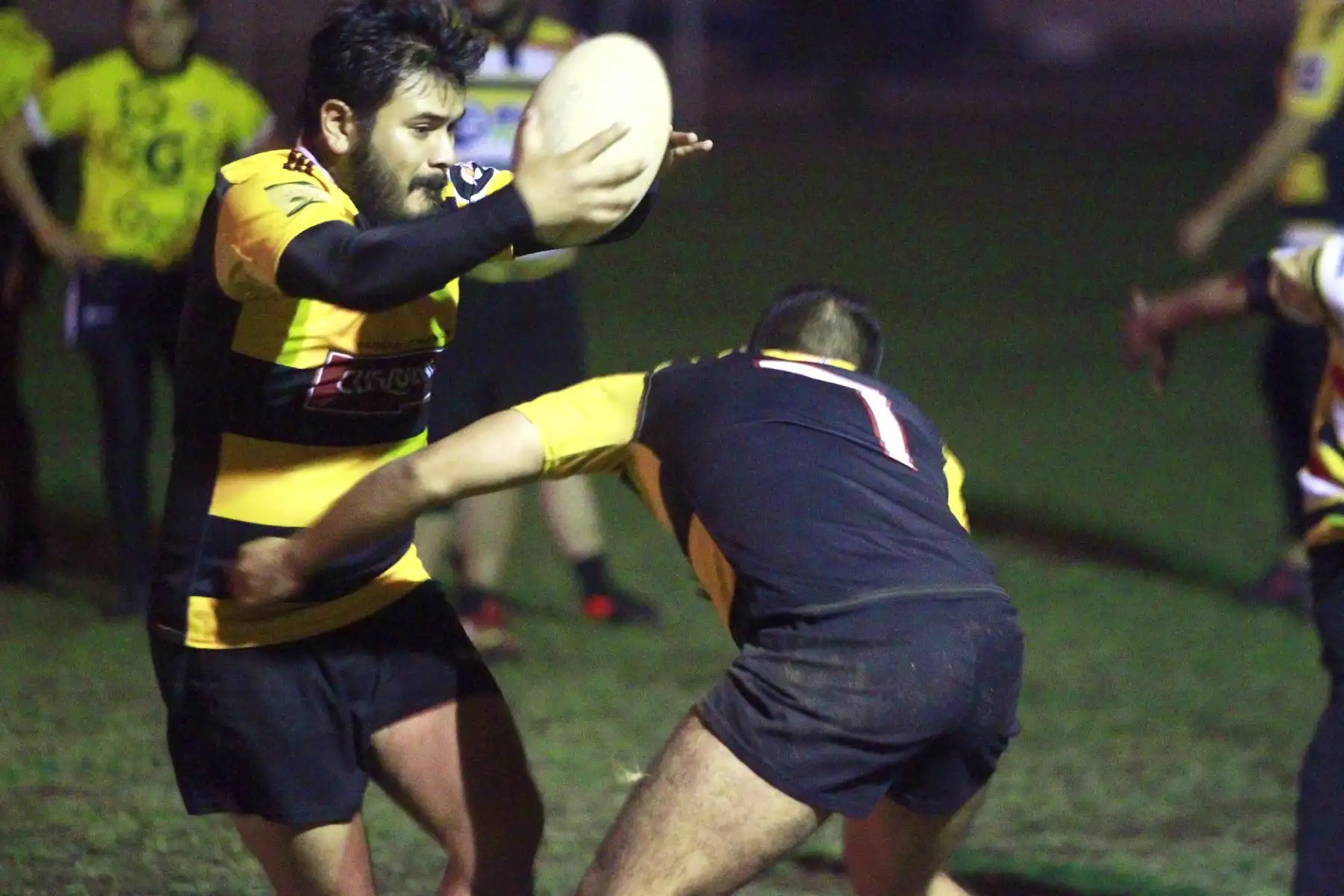 Jugadores de Rugby entrenan motivados por los Juegos Panamericanos Lima 2019.Foto: ANDINA/Eddy Ramos