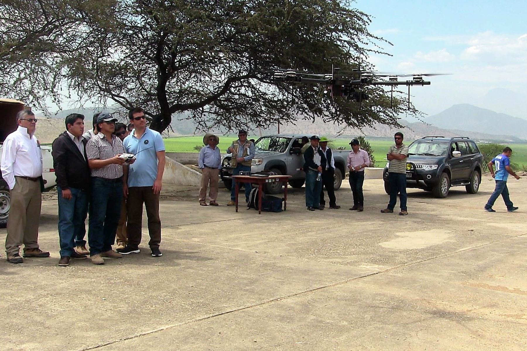 Con drones levantarán mapas topográficos y de cartografía aérea en Lambayeque. ANDINA