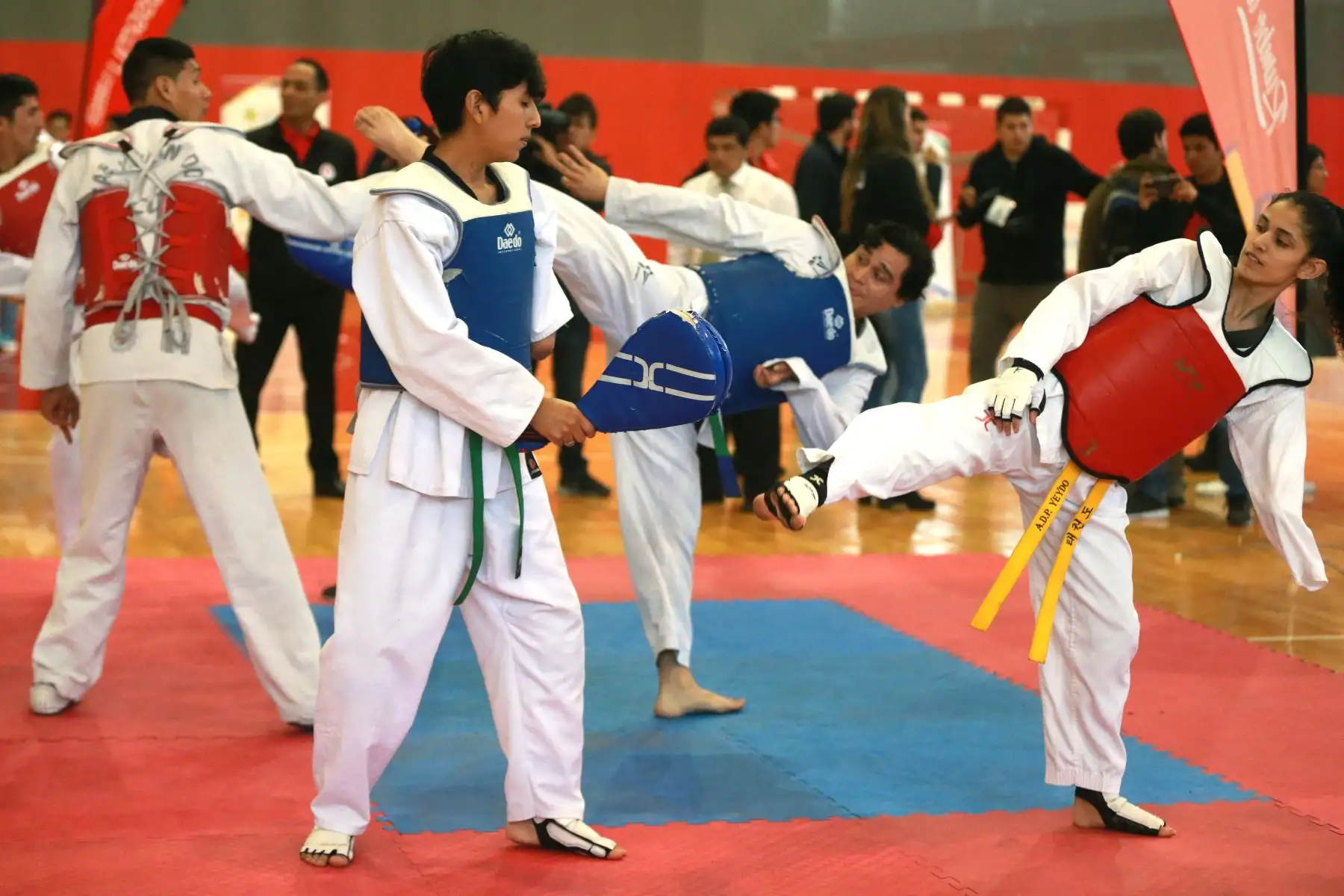 Los Juegos panamericanos Lima 2019 realiza una preparación denominada a un año de los juegos panamericanos.  Foto: ANDINA/Vidal Tarqui