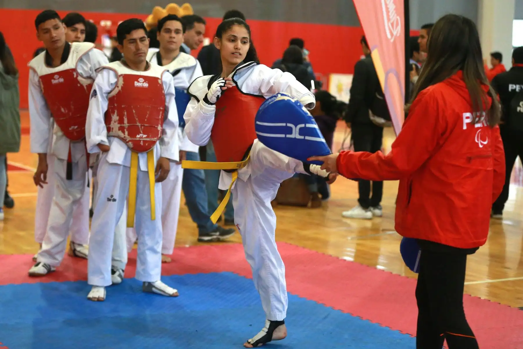 Los Juegos panamericanos Lima 2019 realiza una preparación denominada a un año de los juegos panamericanos.  Foto: ANDINA/Vidal Tarqui