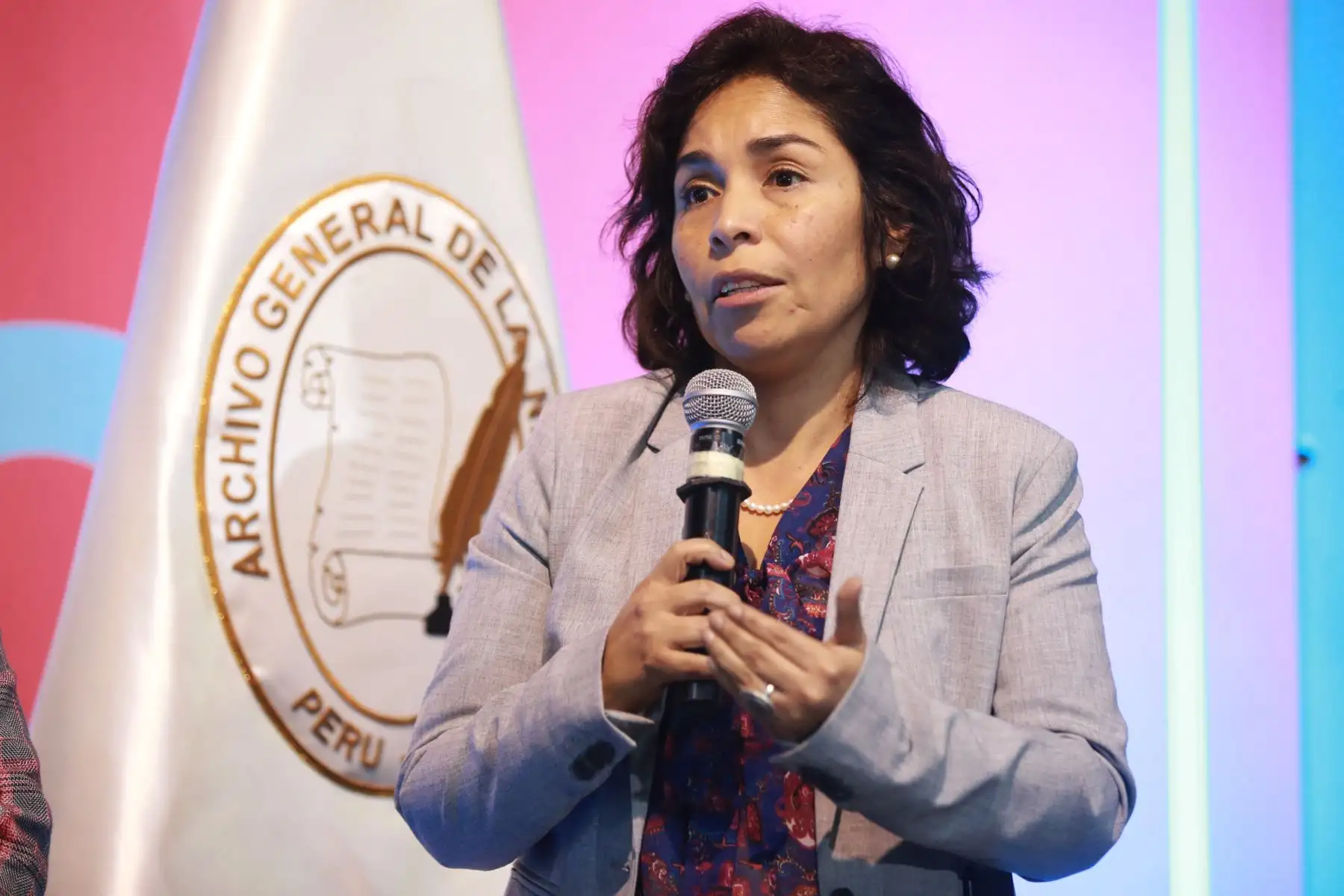 Ministra de Cultura Patricia Balbuena inaguró Exposición sobre las Mujeres inmigrantes en los años 1920-1929, en el museo de la nación. Foto: ANDINA/Jhony Laurente