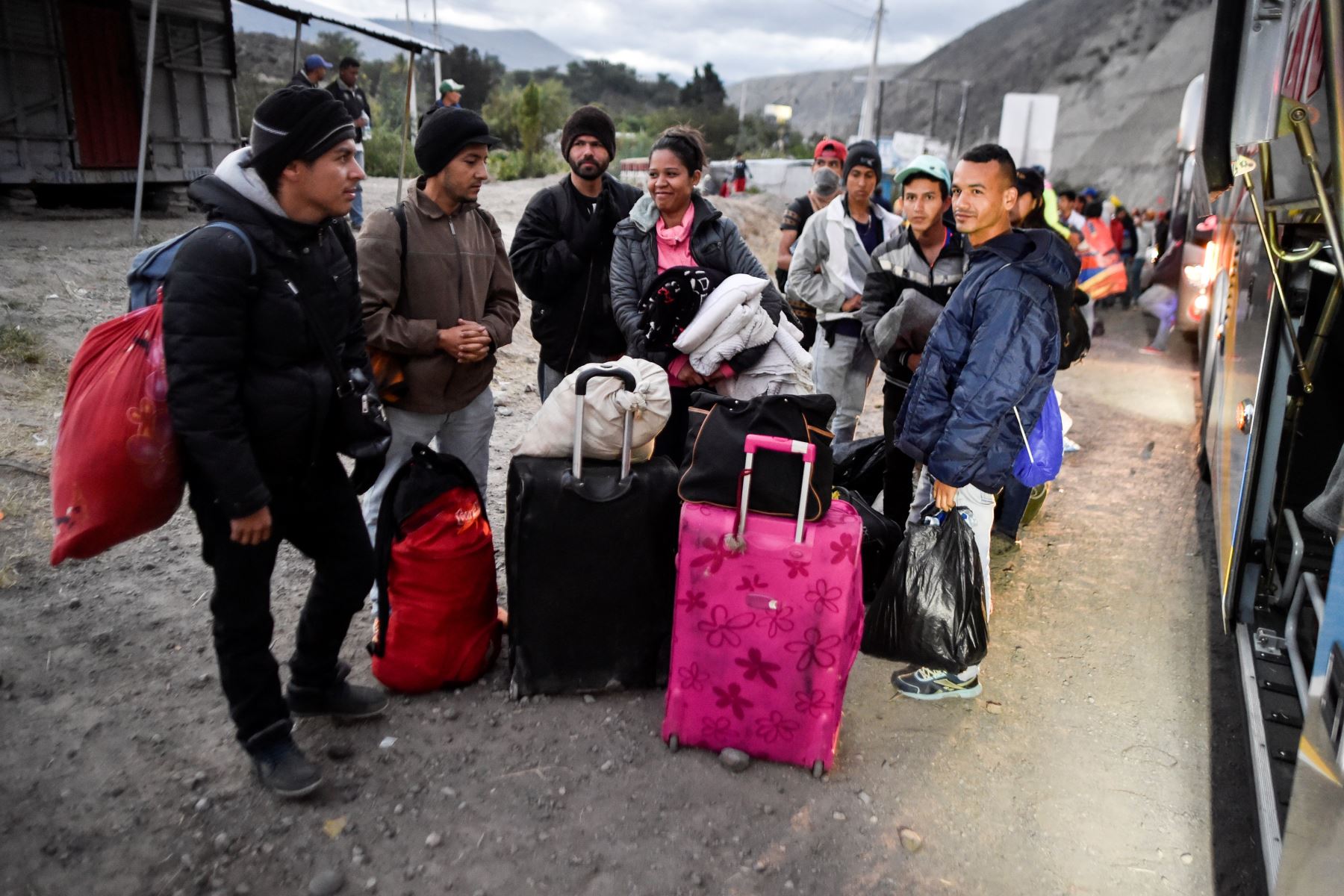 La región Lambayeque alberga a gran cantidad de migrantes venezolanos. Foto: AFP