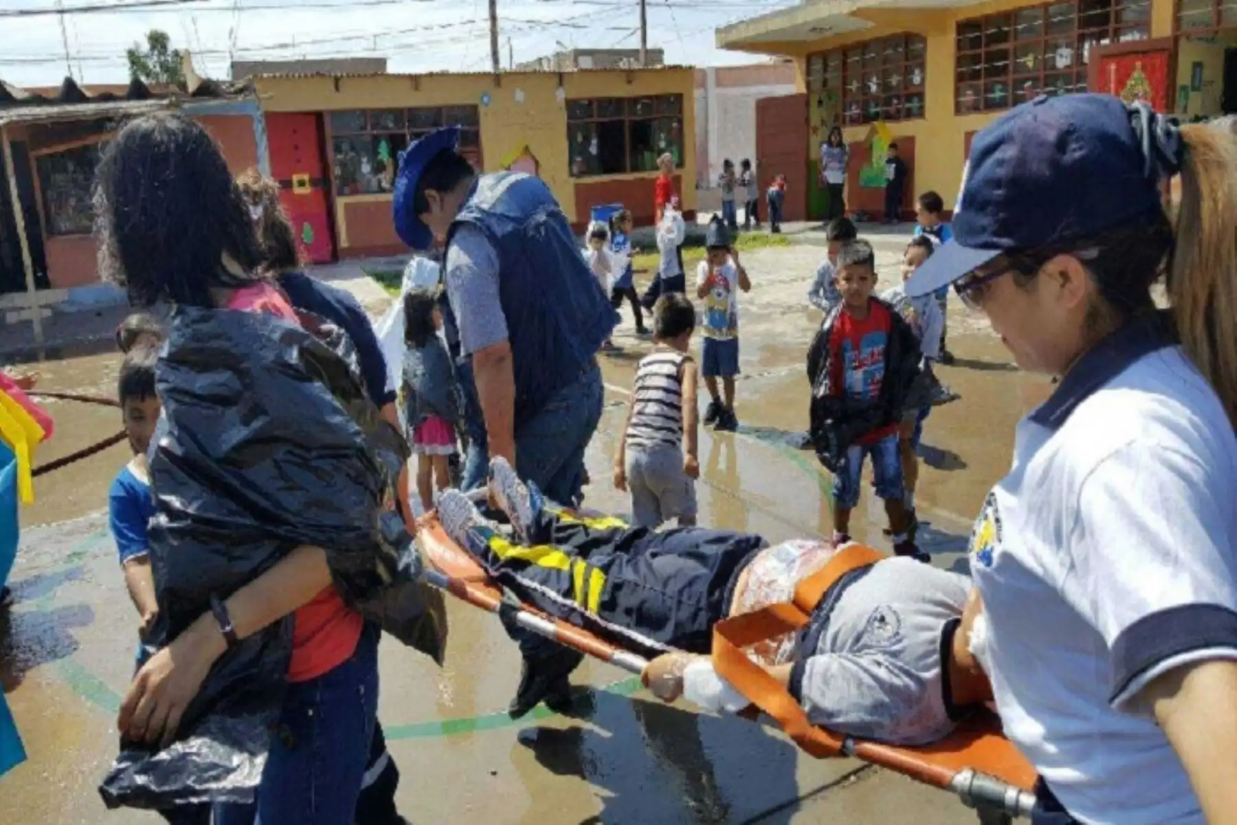 Gobiernos regionales y locales impulsan participación en Simulacro Multipeligro. ANDINA/Difusión