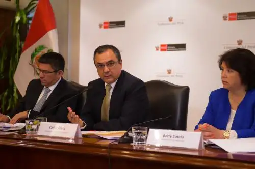 Ministro de Economía y Finanzas, Carlos Oliva. ANDINA/Difusión