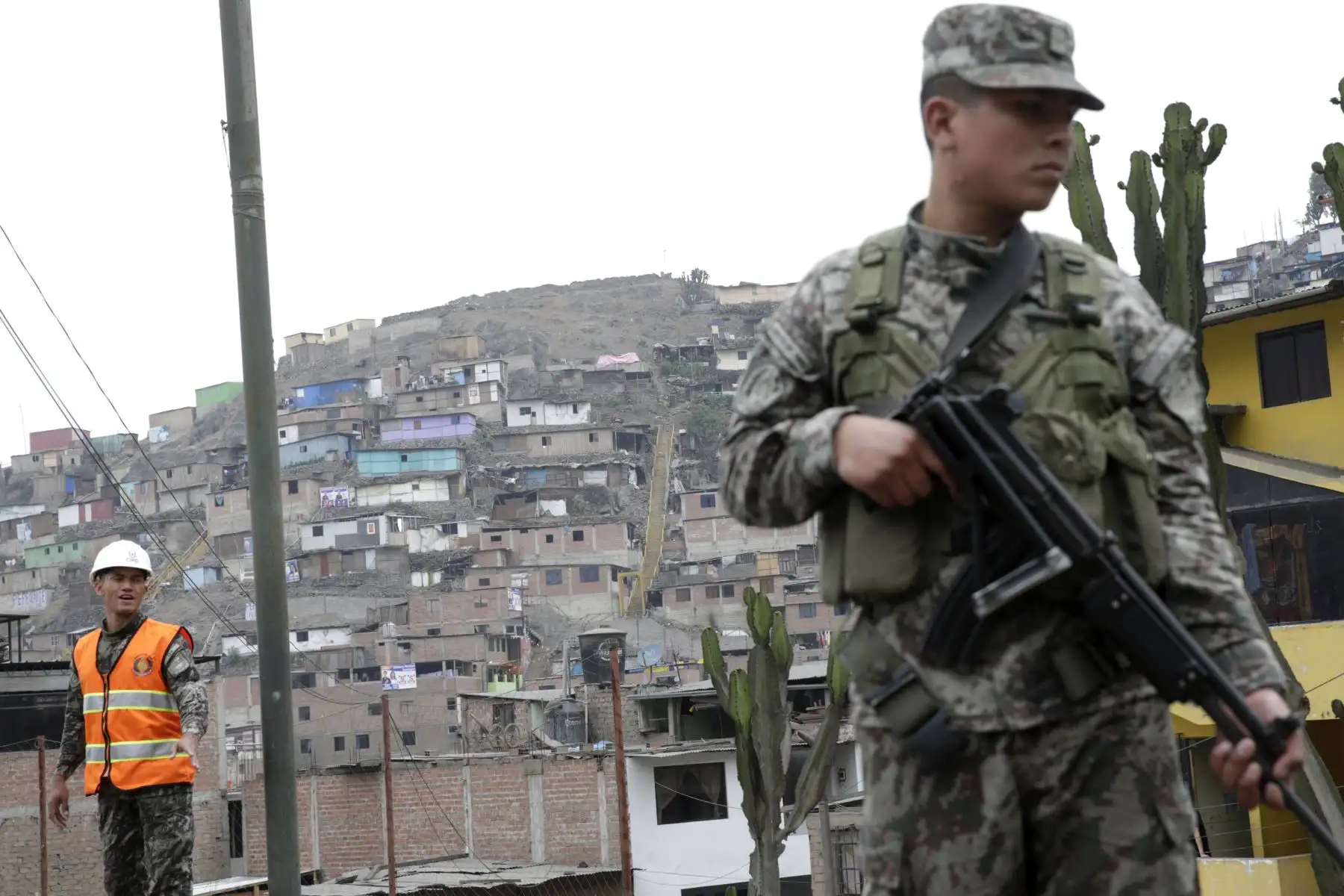 Ejercito del Perú encargado de la seguridad y rescate en caso de sismo o desastres naturales. Foto: ANDINA/Melina Mejía