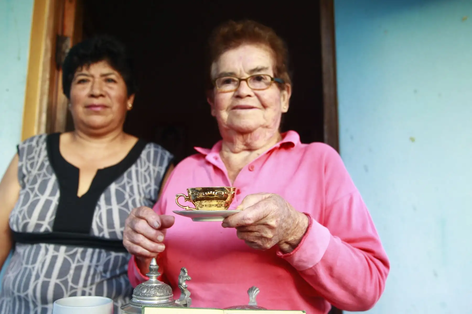 Visita a la finca cafetalera Haussman, ganadora de la medalla Taza de Oro Internacional en el Parque Nacional del Café en la Merced - Chanchamayo. Foto: ANDINA/Eddy Ramos