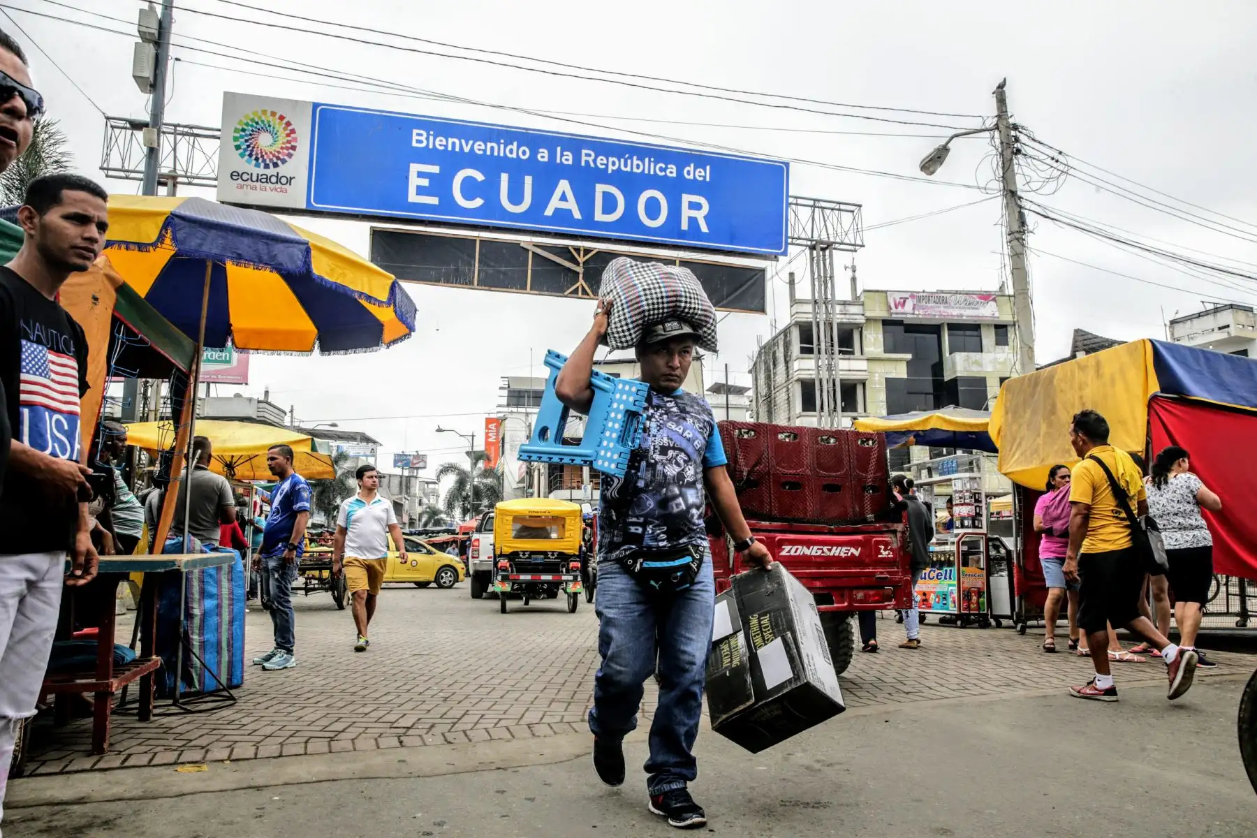 Estado peruano empieza a exigir pasaporte a ciudadanos venezolanos. Foto: ANDINA/Luis Iparraguirre