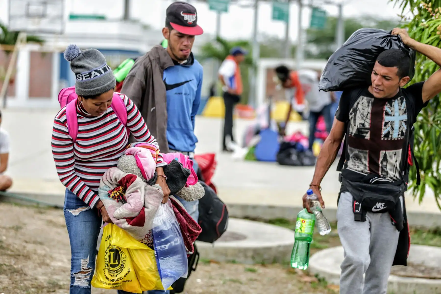 Continúa el ingreso de venezolanos al Perú por el CEBAF Tumbes. Foto: ANDINA/Luis Iparraguirre