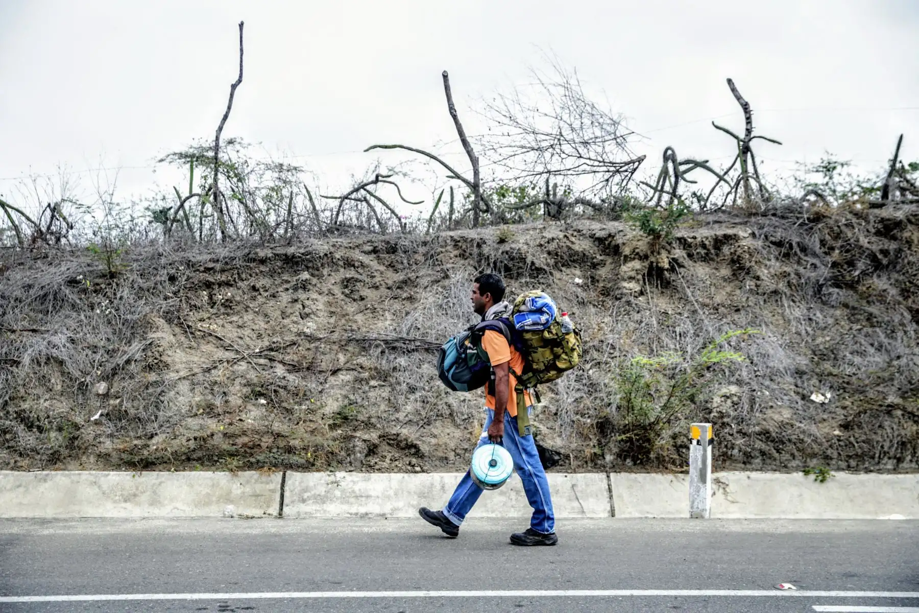 Continúa el ingreso de venezolanos al Perú por el CEBAF Tumbes. Foto: ANDINA/Luis Iparraguirre
