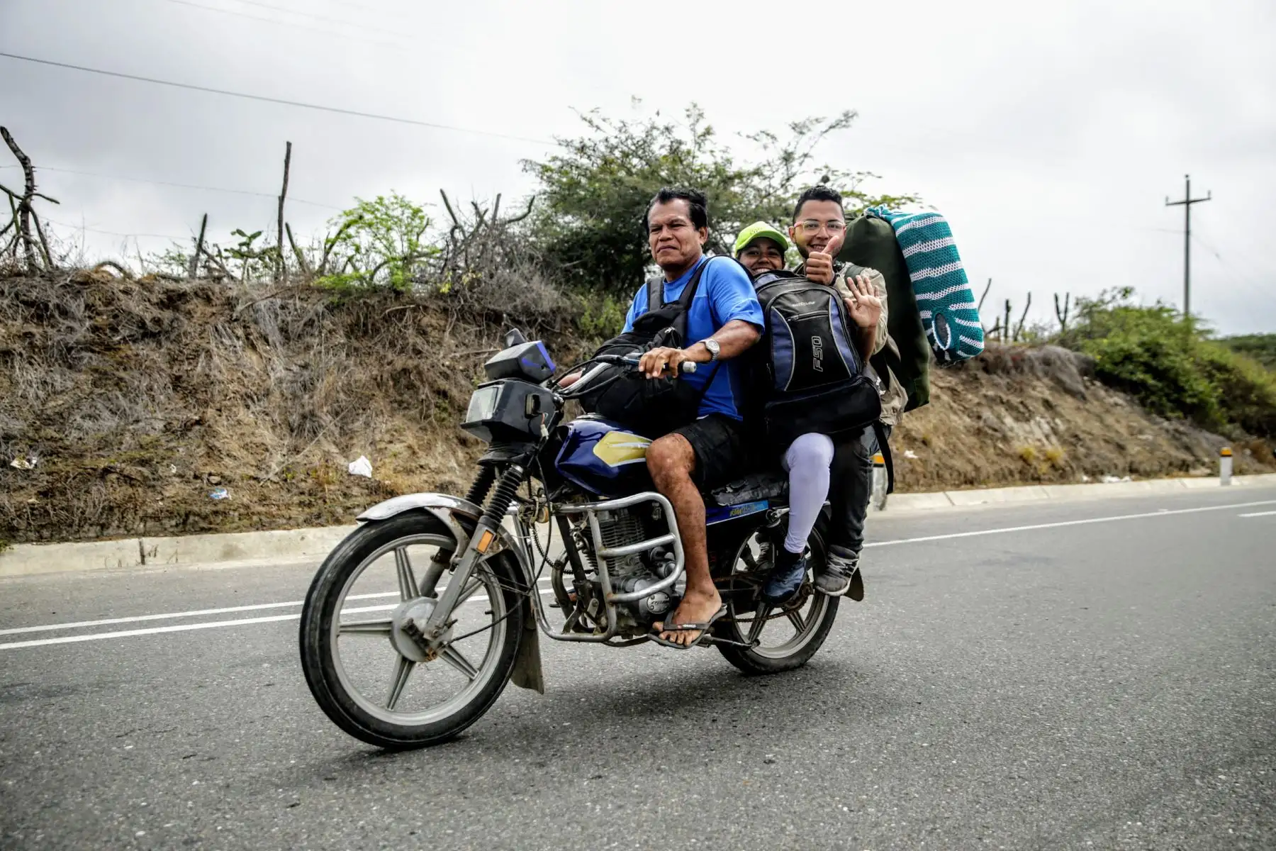 Continúa el ingreso de venezolanos al Perú por el CEBAF Tumbes. Foto: ANDINA/Luis Iparraguirre