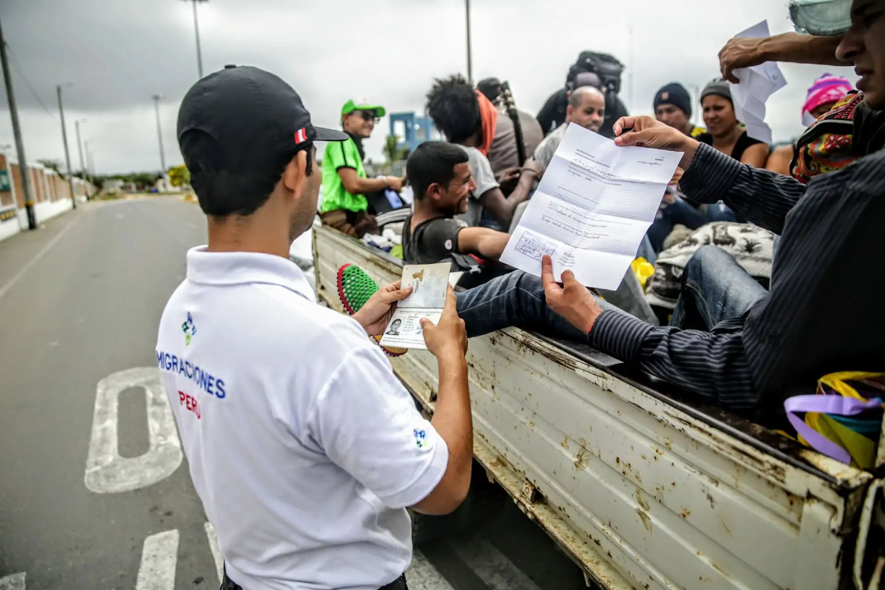 Continúa el ingreso de venezolanos al Perú por el CEBAF Tumbes. Foto: ANDINA/Luis Iparraguirre