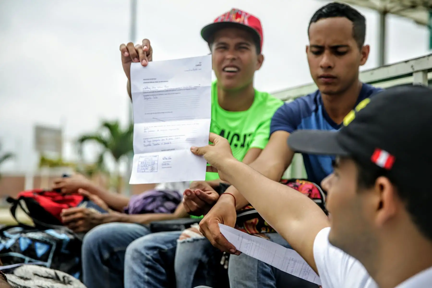 Continúa el ingreso de venezolanos al Perú por el CEBAF Tumbes. Foto: ANDINA/Luis Iparraguirre