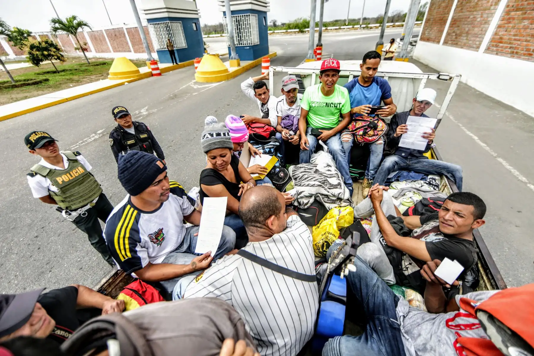 Continúa el ingreso de venezolanos al Perú por el CEBAF Tumbes. Foto: ANDINA/Luis Iparraguirre
