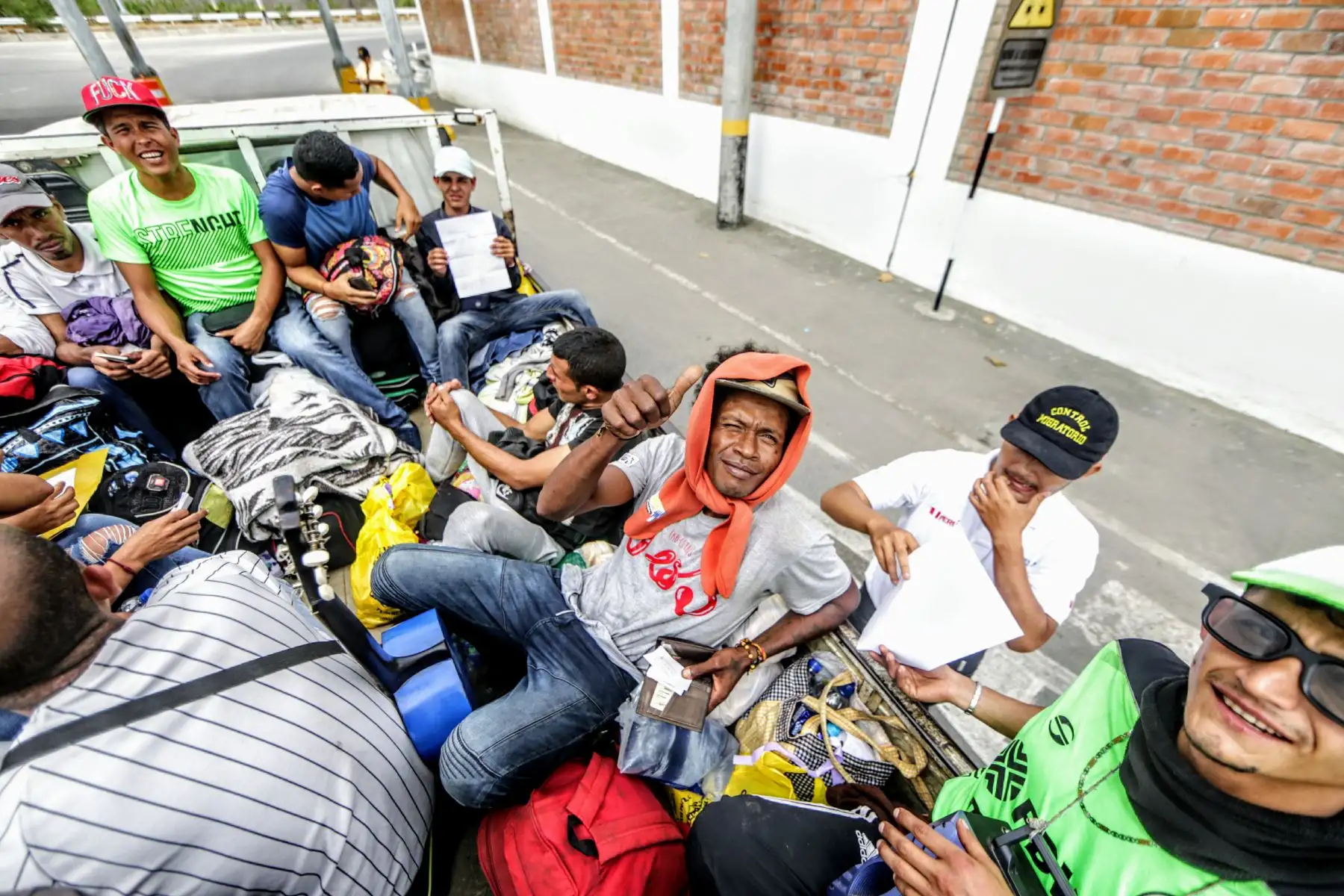 Continúa el ingreso de venezolanos al Perú por el CEBAF Tumbes. Foto: ANDINA/Luis Iparraguirre