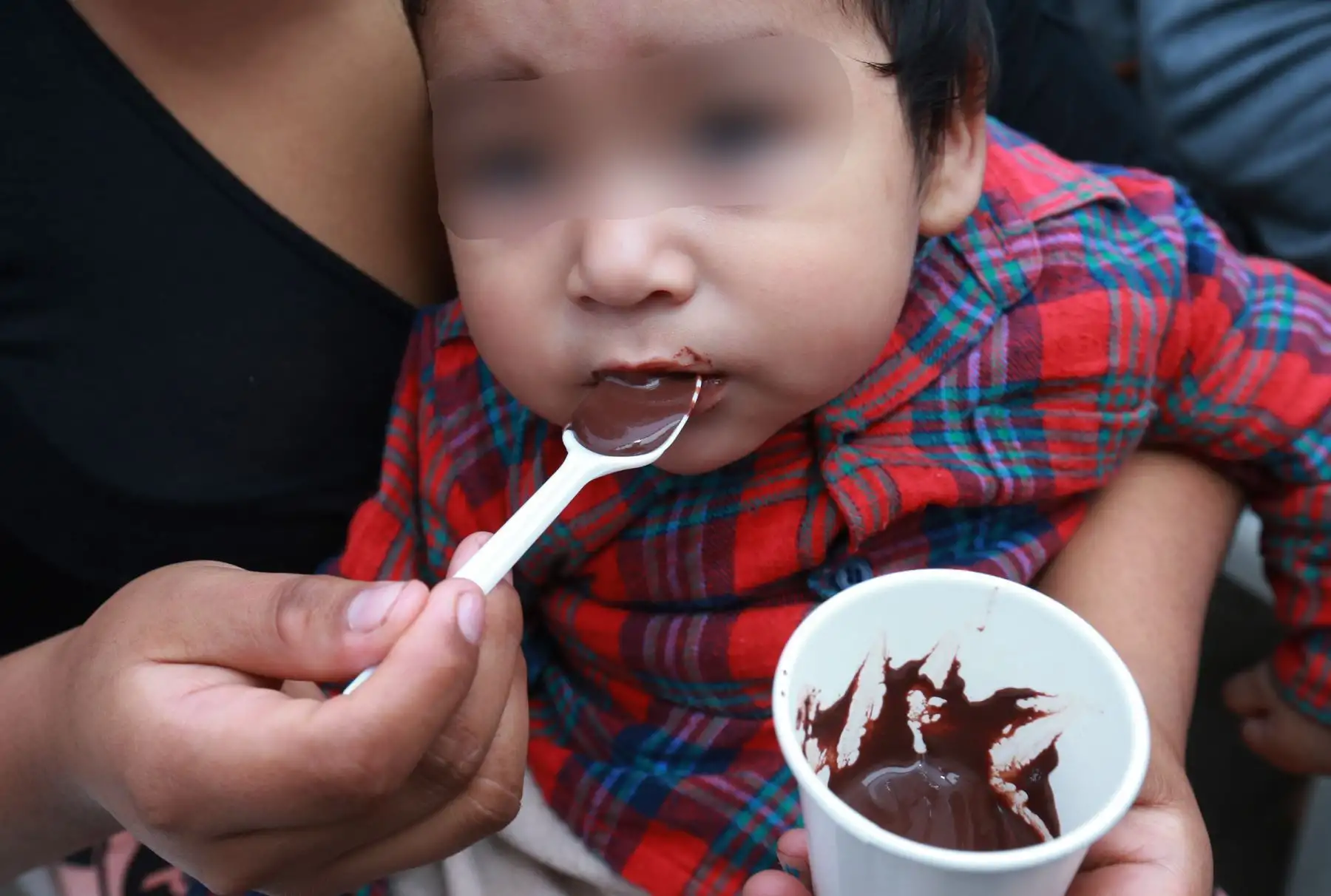 Degustación de dulces con sulfato ferroso, en la Cuarta Jornada Nacional  contra la Anemia en el Agustino. Foto: ANDINA/Norman Córdova