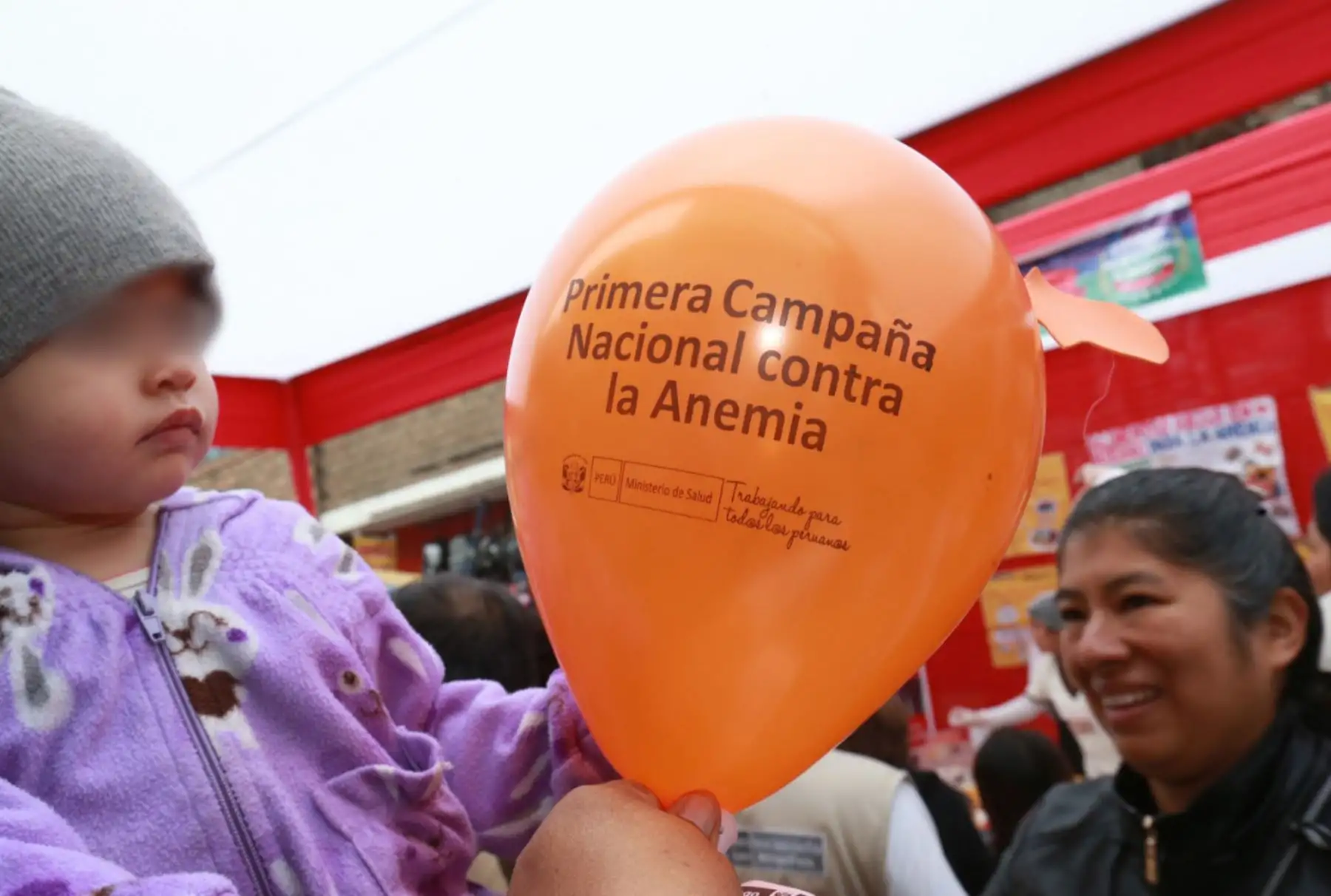 Cuarta Jornada Nacional  contra la Anemia en el Agustino. Foto: ANDINA/Norman Córdova