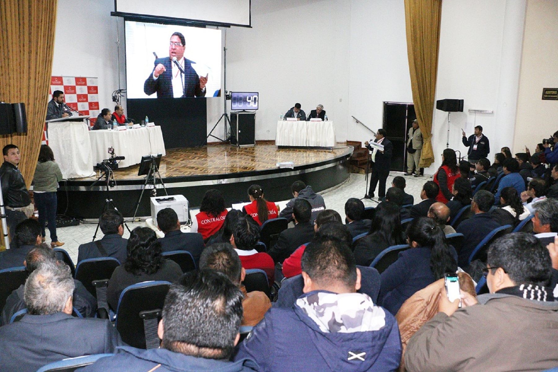 Audiencias públicas realizadas por la Contraloría General de la República. Foto: Contraloría.
