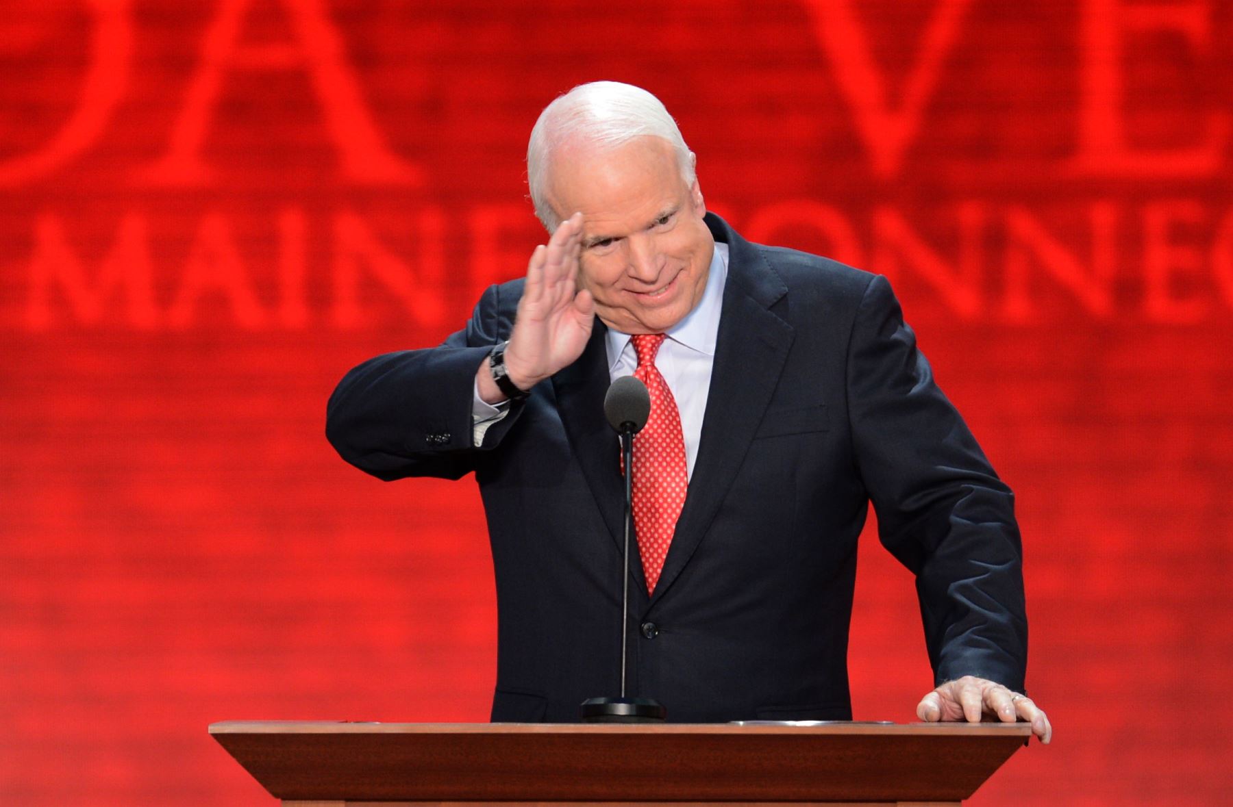 John McCain, senador republicano fallecido en Estados Unidos.