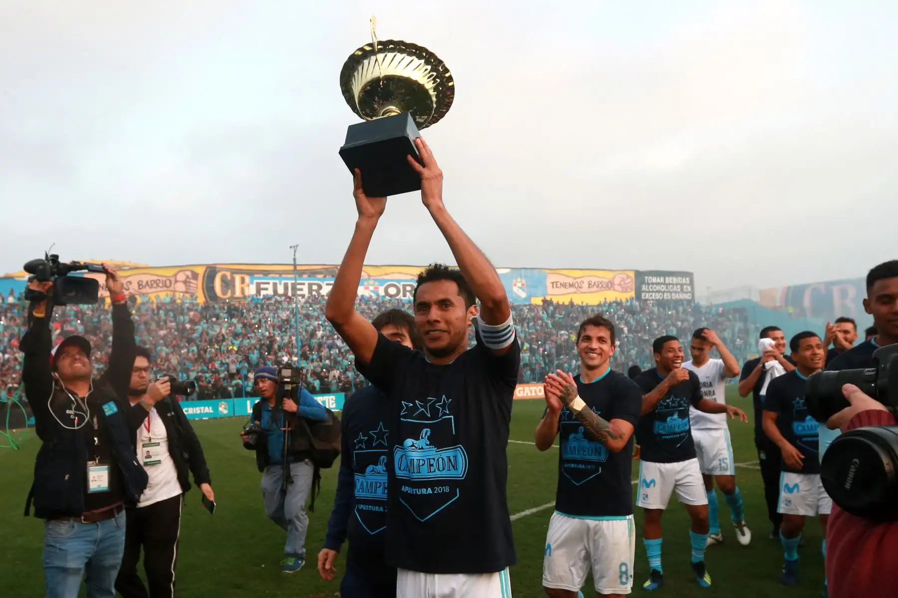 Cristal sacó lustre a su título de campeón al vencer 2-1 a Sport Rosario. Foto: ANDINA/Vidal Tarqui